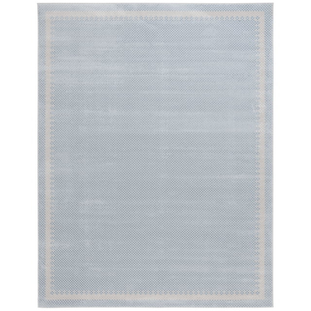 SAFAVIEH Continental Ermintrude Distressed Area Rug, Blue/Beige, 6'7" x 9'