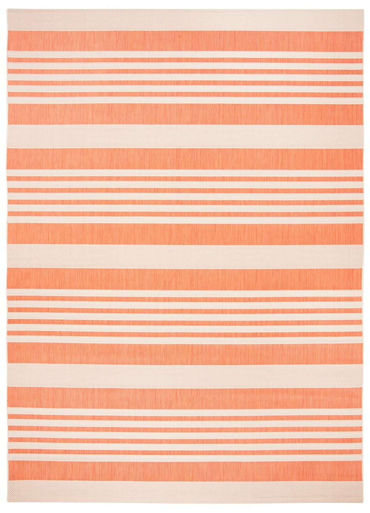 Courtyard CY6062 Power Loomed Indoor/Outdoor Area Rug - Terracotta/Beige - 8'x11' - Safavieh.