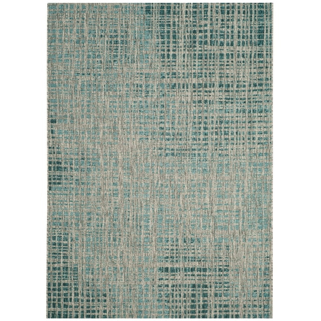 Courtyard CY8513 Power Loomed Indoor/Outdoor Accent Rug - Grey/Blue - 2'6"x5' - Safavieh.