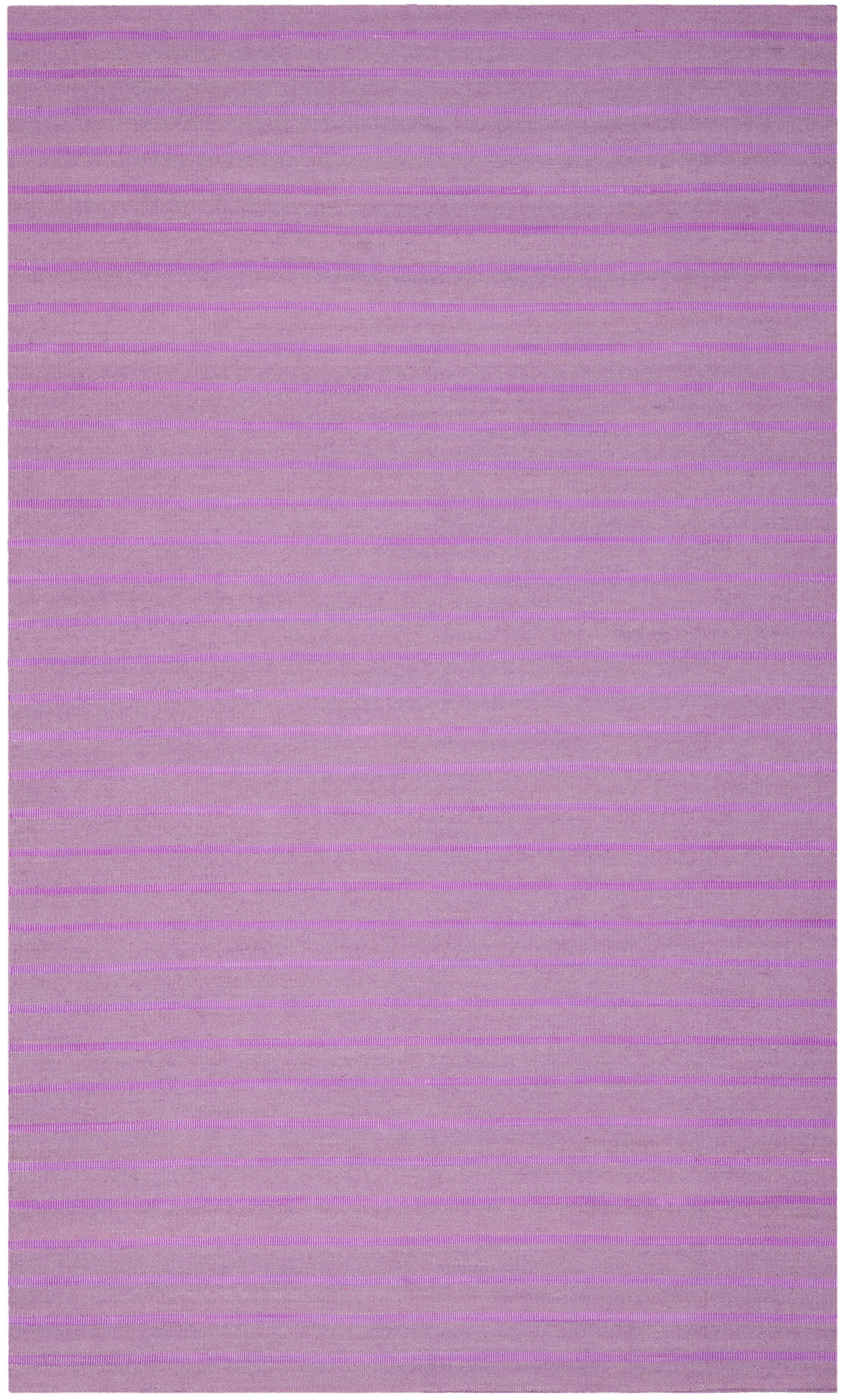 Dhurries DHU313 Hand Woven Flat Weave Indoor Accent Rug - Lavander - 3'x5' - Safavieh