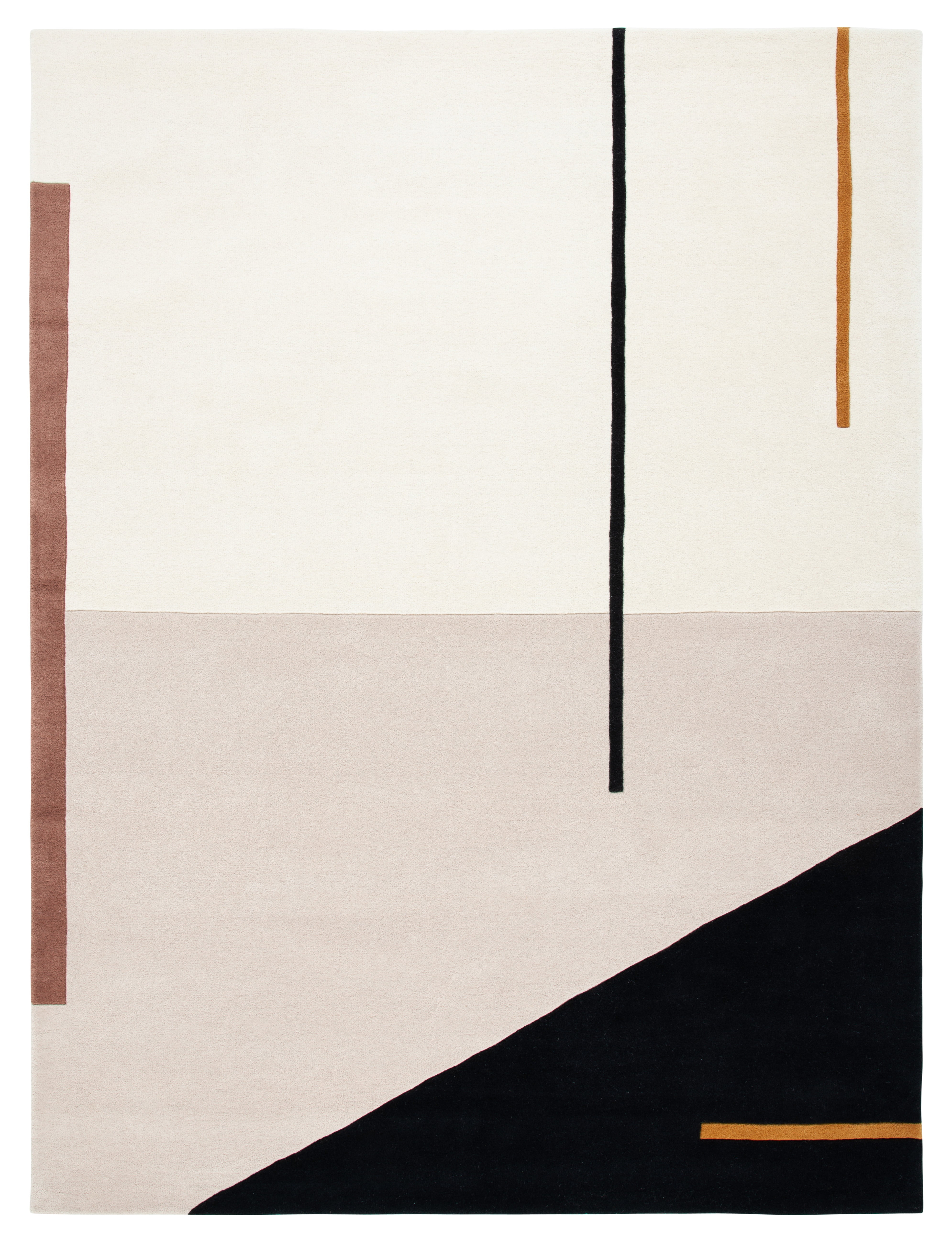 SAFAVIEH Fifth Avenue Dawa Abstract Area Rug, Ivory/Black, 11' x 15'