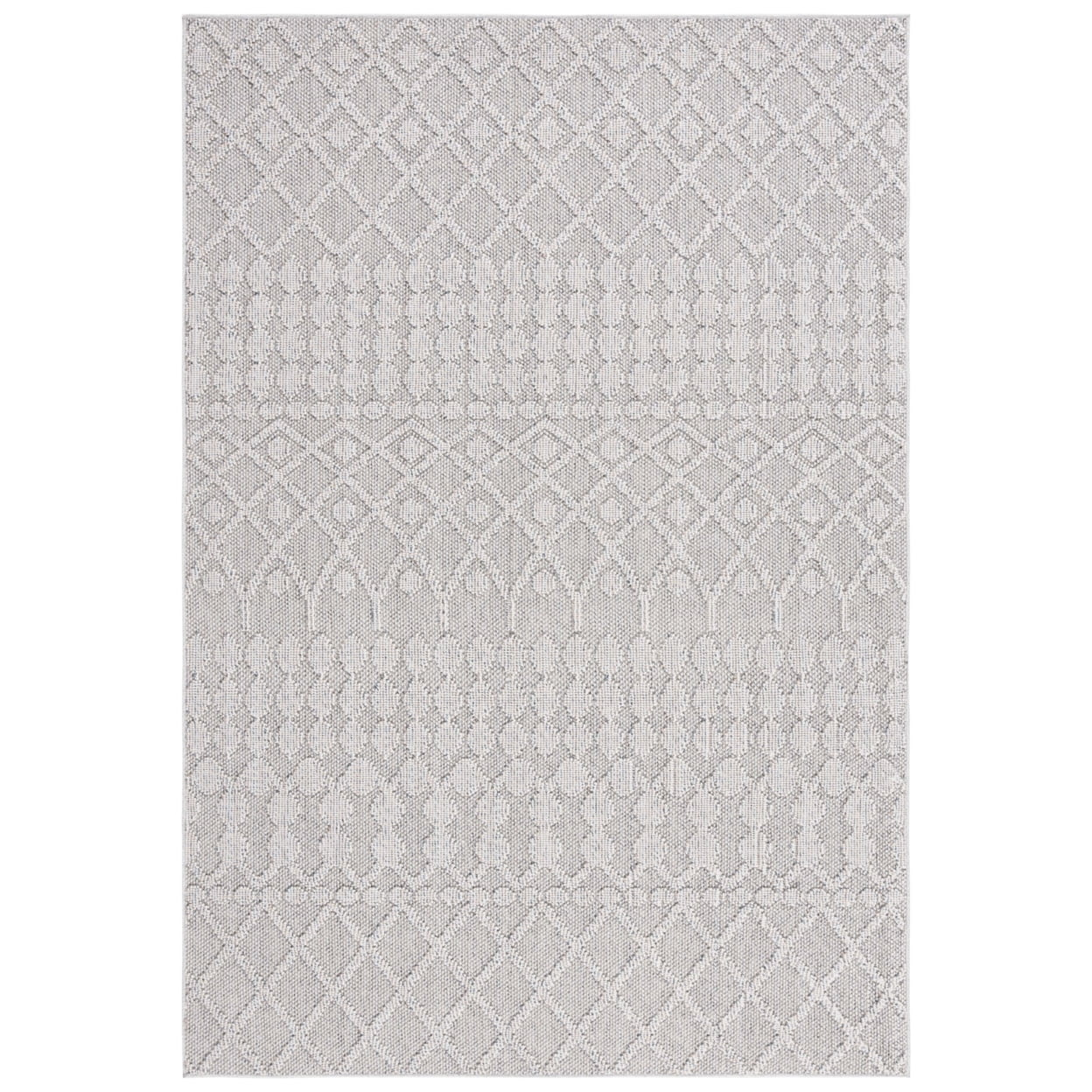 Galaxy GAL113 Power Loomed Indoor Area Rug - Blue/Grey - 6'7"x9' - Safavieh