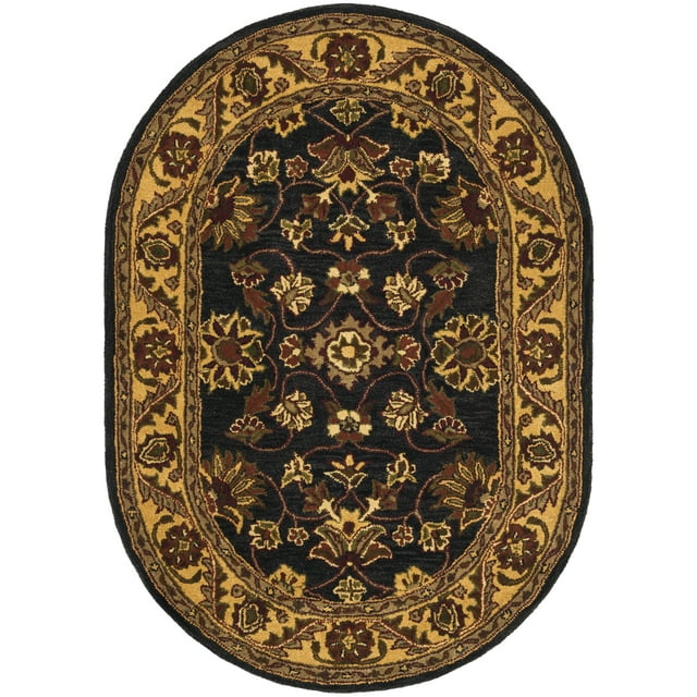 SAFAVIEH Golden Jaipur GJ250D Handmade Black / Gold Rug