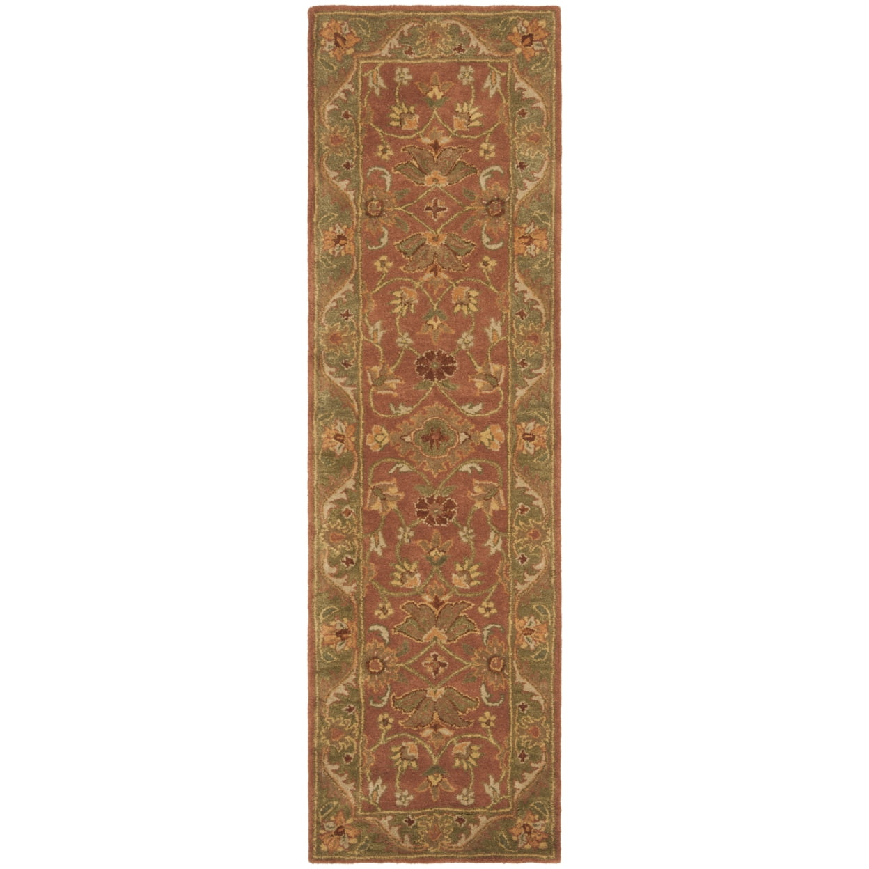 SAFAVIEH Golden Jaipur GJ250E Handmade Rust / Green Rug