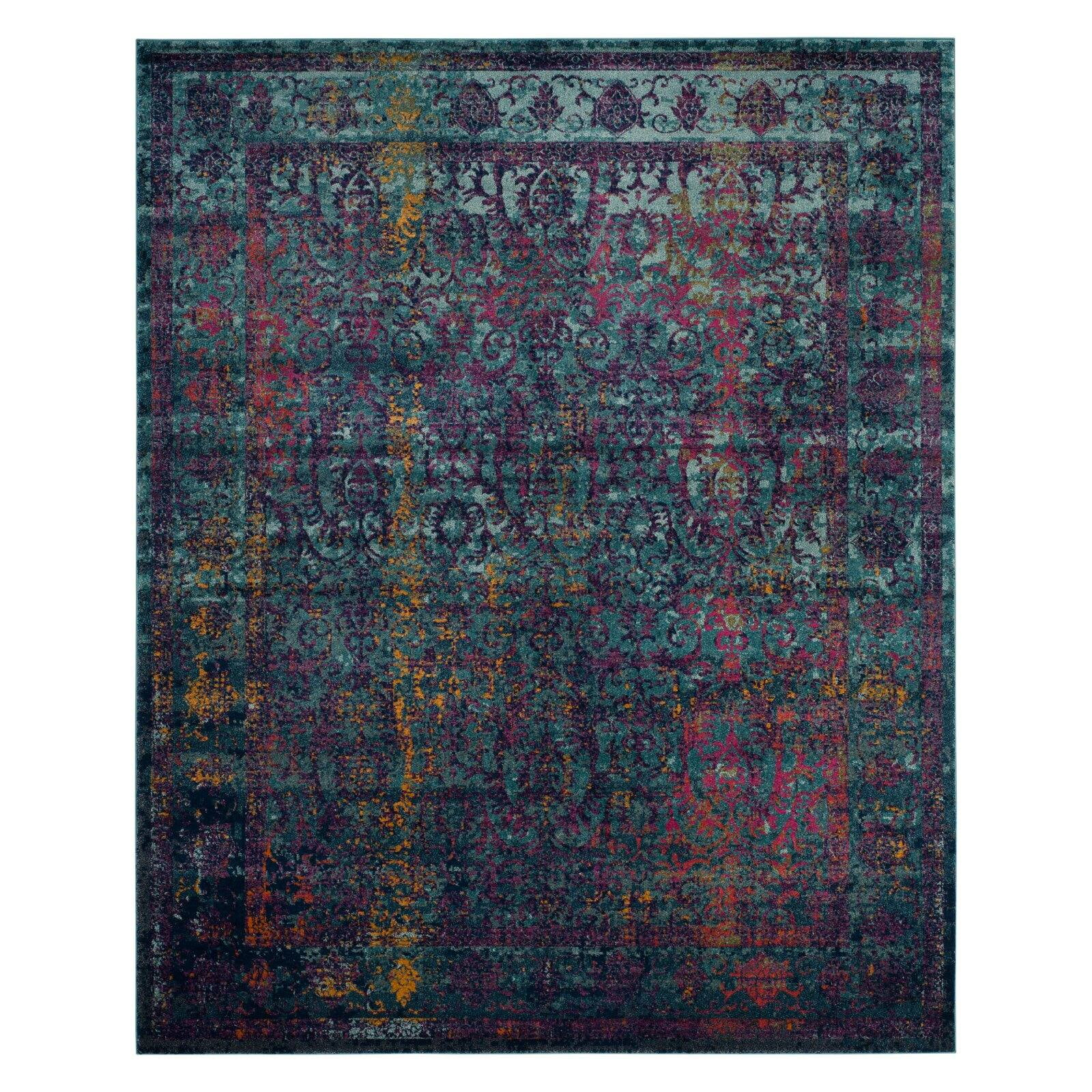 SAFAVIEH Granada Emelly Oriental Area Rug, Blue/Multi, 9' x 12'
