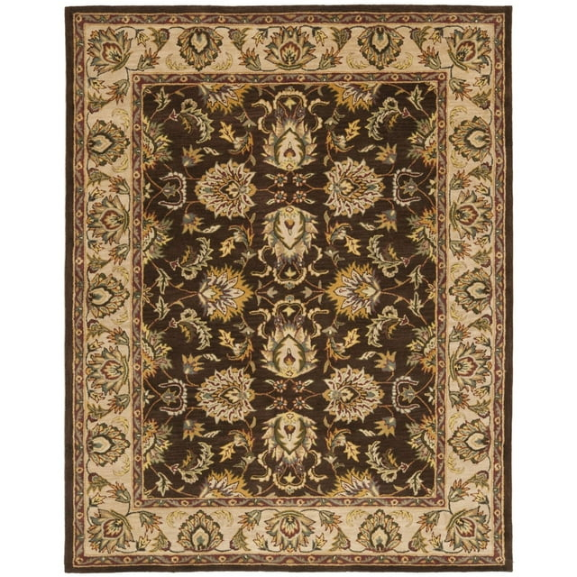 SAFAVIEH Heritage Duncan Oriental Area Rug, Brown/Ivory, 9'6" x 13'6"