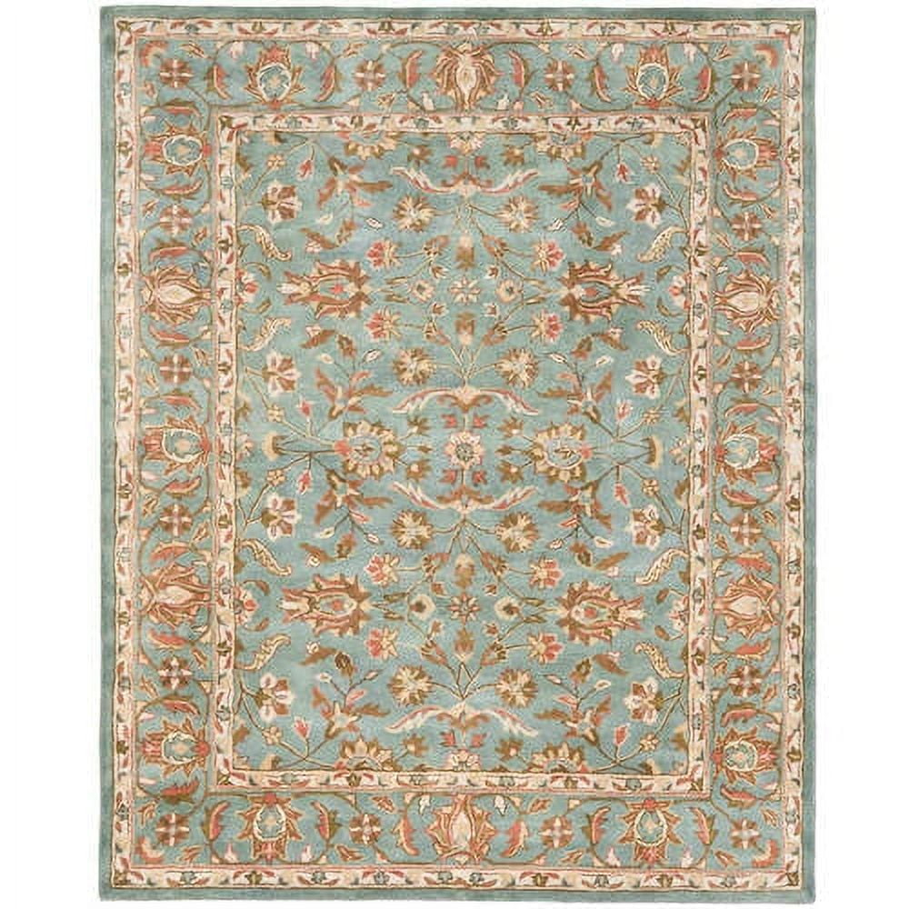 Heritage HG969 Hand Tufted Area Rug - Blue/Blue - 8'9"x11'9" - Safavieh.