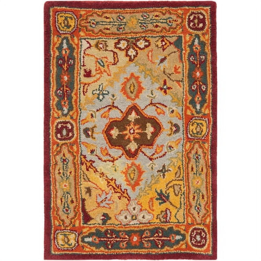 SAFAVIEH Heritage Regius Traditional Wool Area Rug, Multi, 12' x 15'