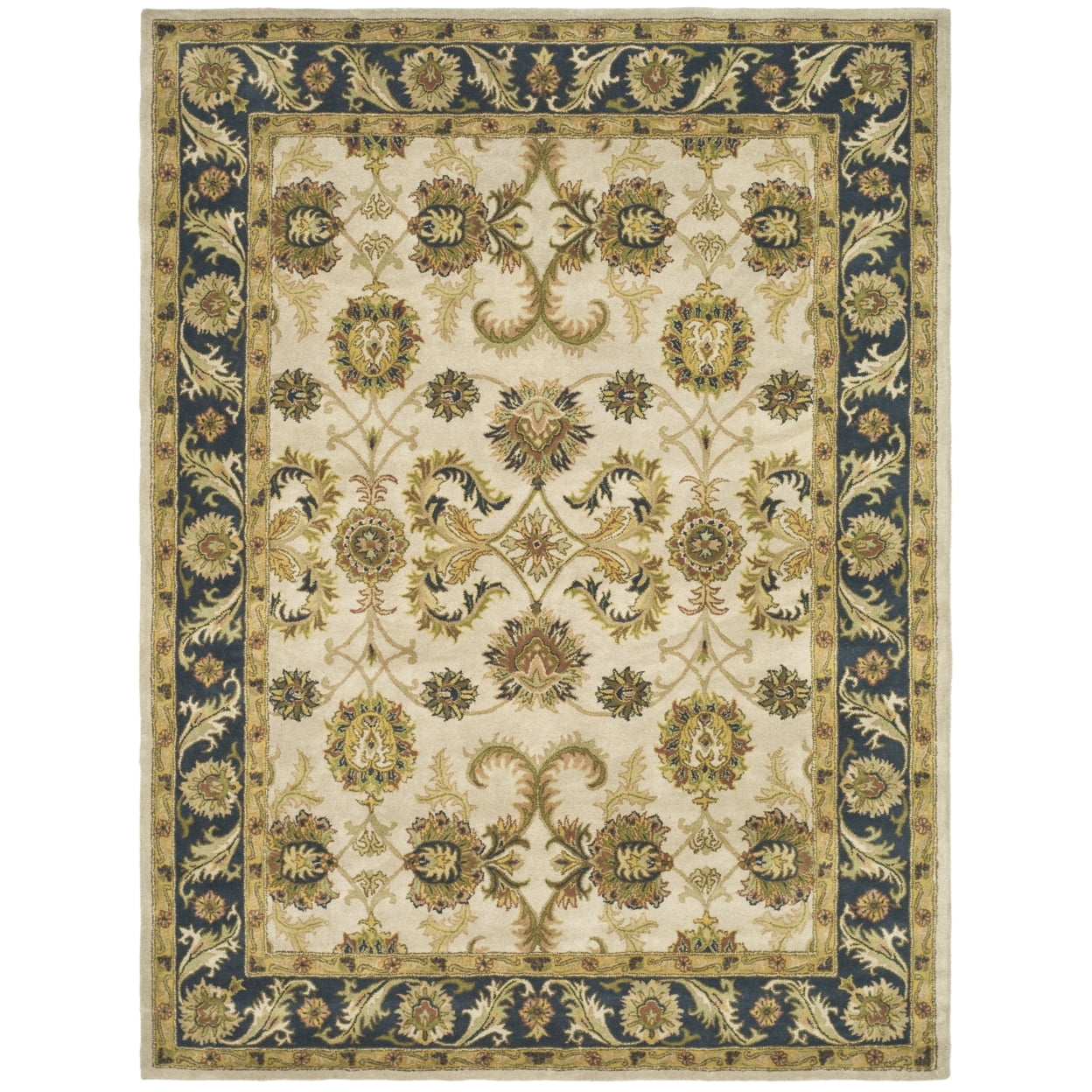 SAFAVIEH Heritage Regius Traditional Wool Runner Rug, Multi, 5' x 12'