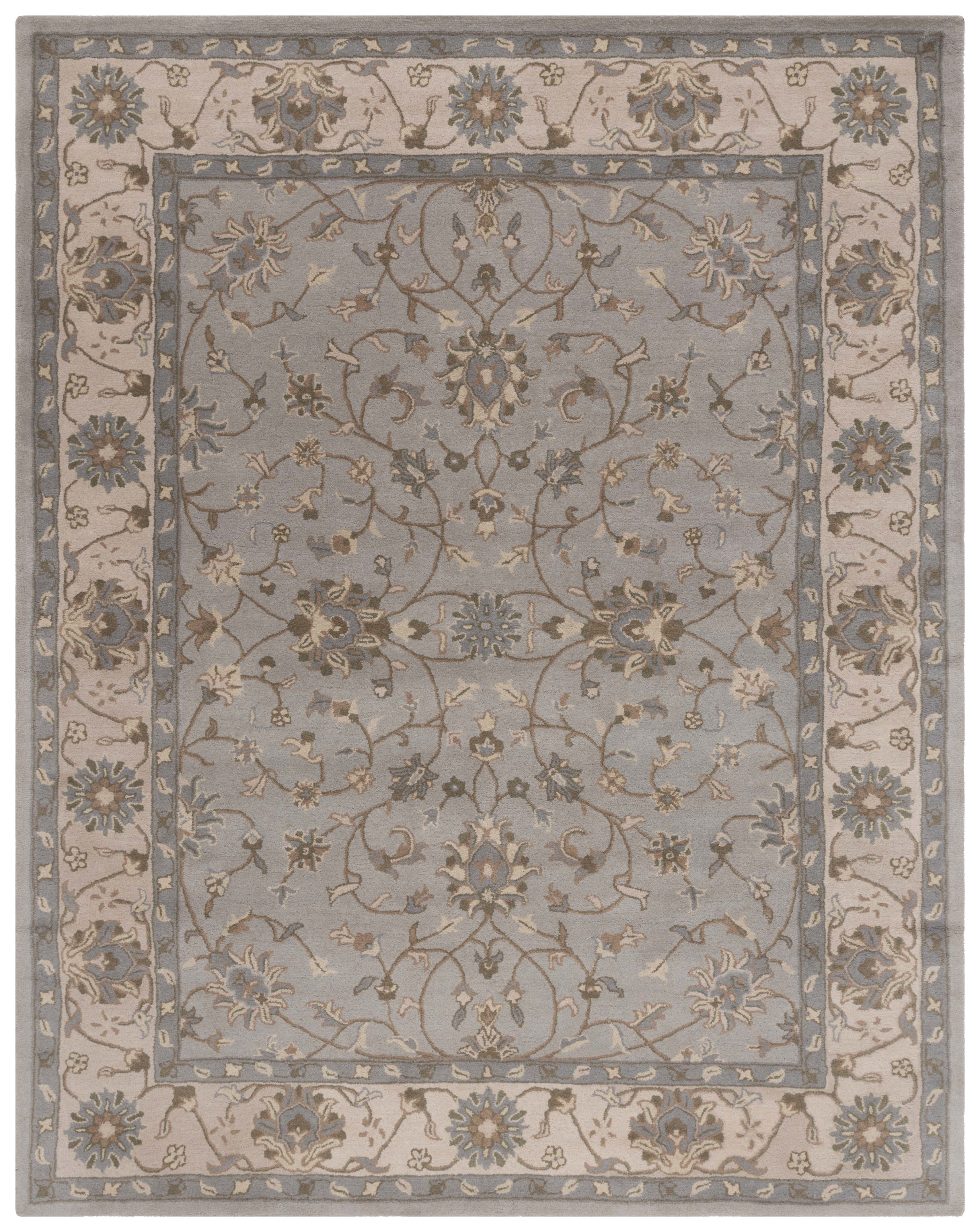 SAFAVIEH Heritage Rida Oriental Wool Area Rug, Beige/Grey, 9'6" x 13'6"