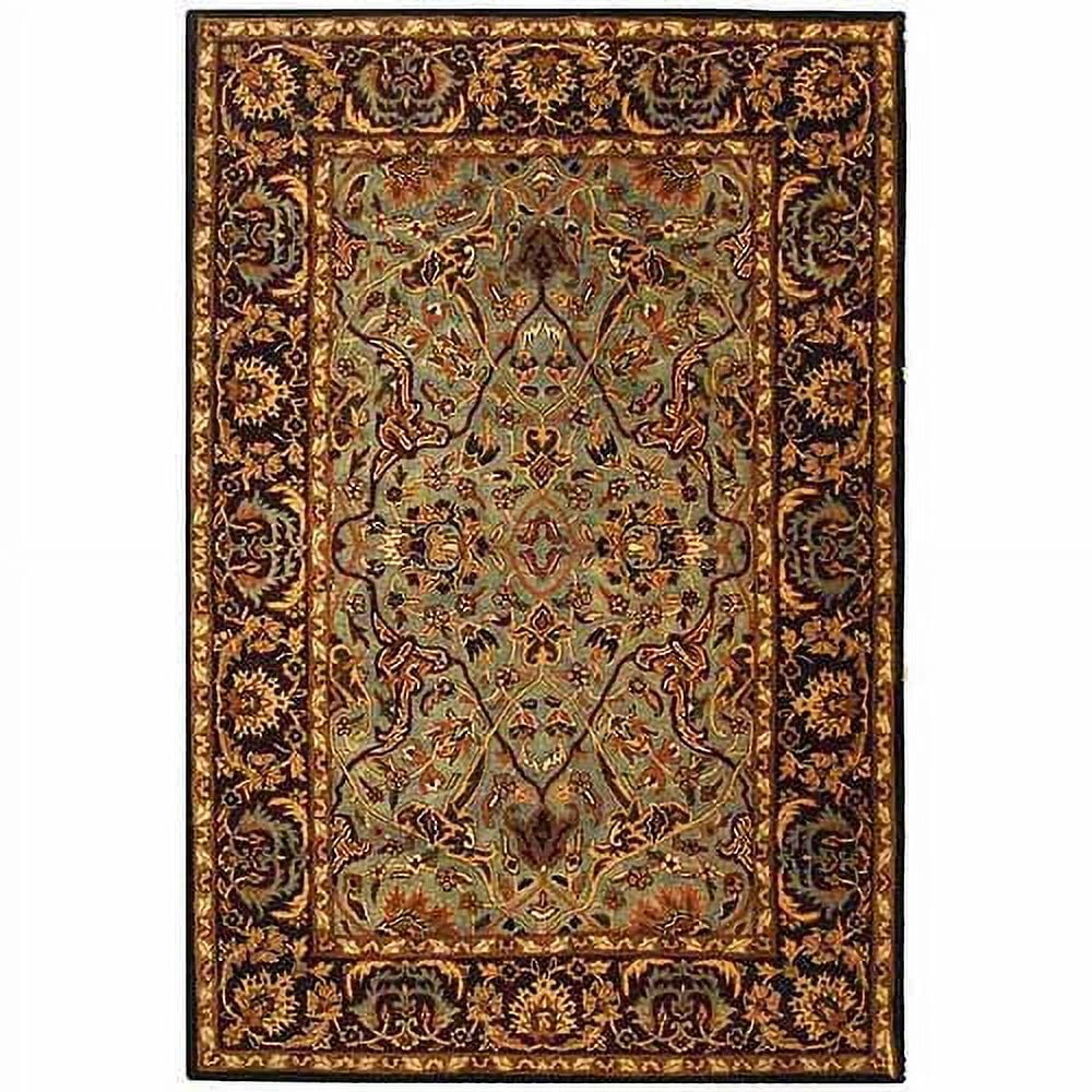 Heritage HG794 Hand Tufted Area Rug - Light Blue/Red - 5'x8' - Safavieh.