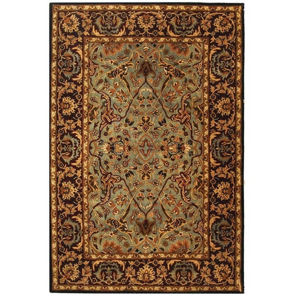 Heritage HG794 Hand Tufted Area Rug - Light Blue/Red - 6'x9' - Safavieh.