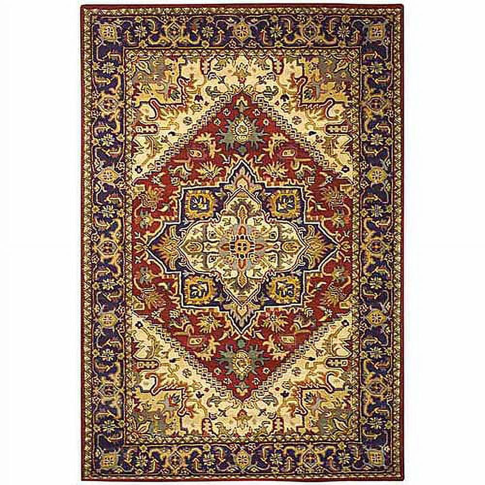 SAFAVIEH Heritage York Oriental Wool Area Rug, Red, 9'6" x 13'6"