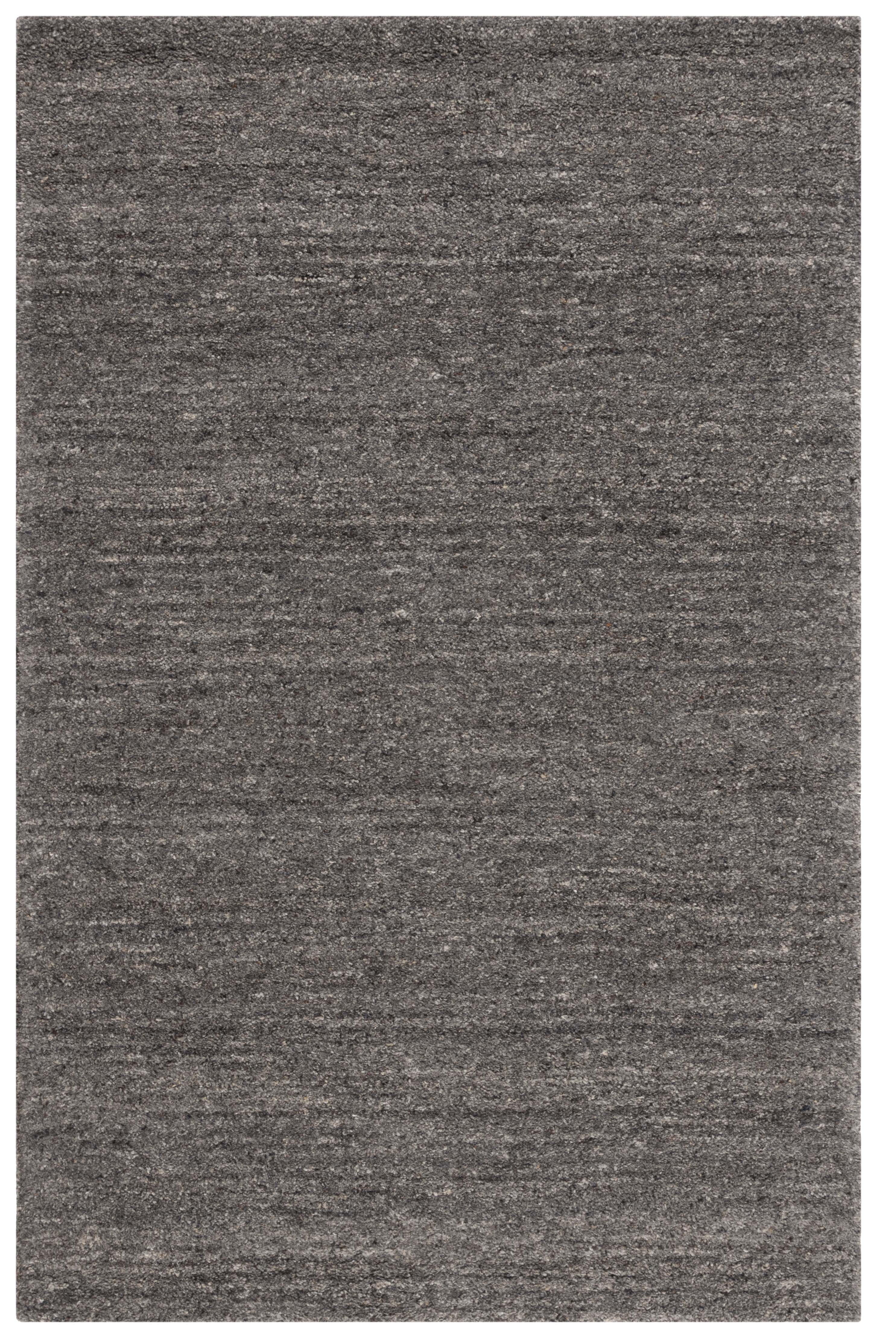 SAFAVIEH Himalaya Flanagan Solid Area Rug, Grey, 3' x 5'