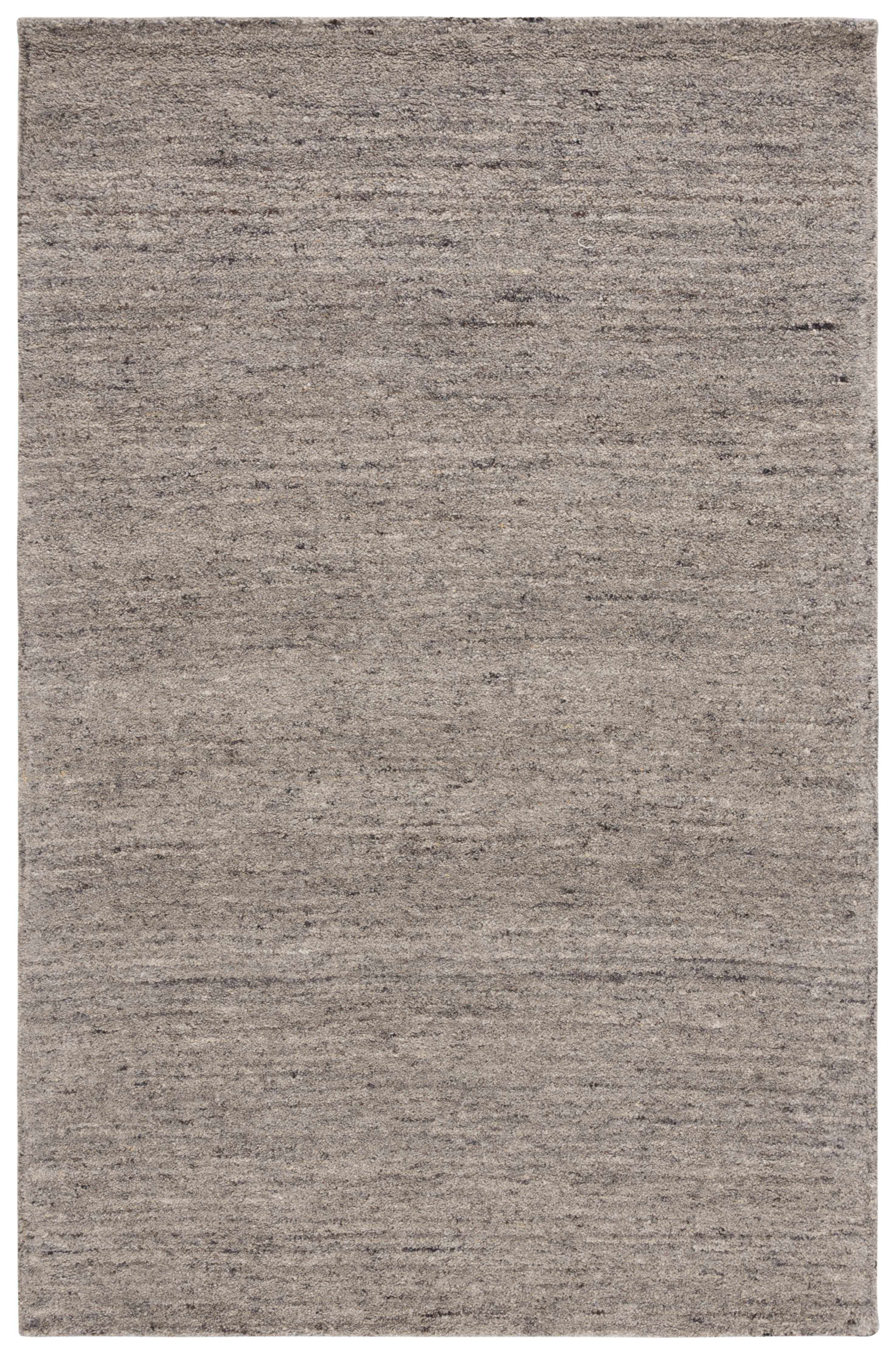SAFAVIEH Himalaya Flanagan Solid Area Rug, Light Grey, 4' x 6'
