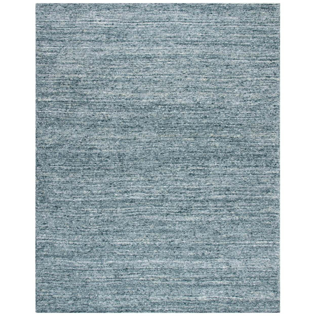 SAFAVIEH Himalaya Flanagan Solid Area Rug, Blue/Gold, 9' x 12'