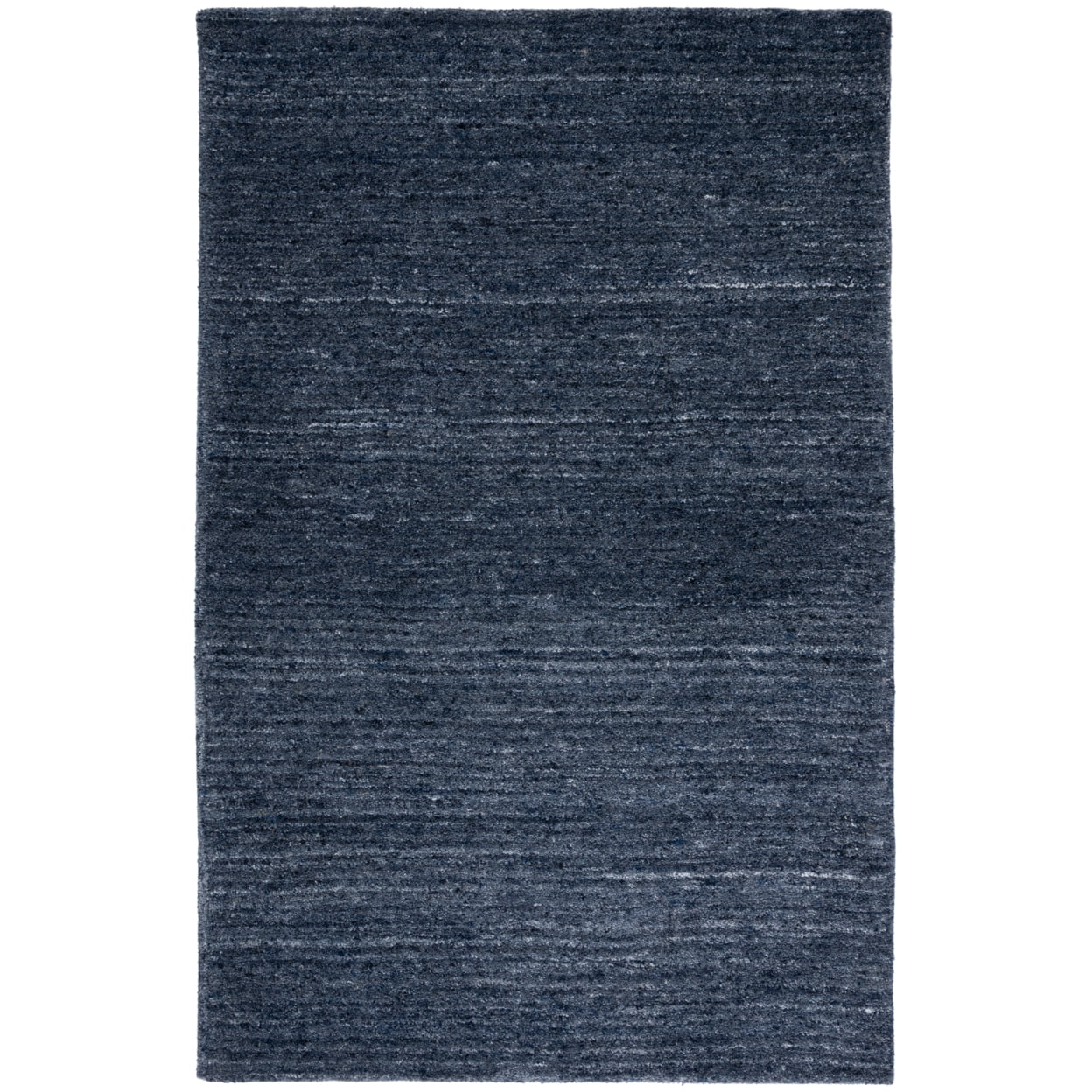 Himalaya HIM413 Handmade Area Rug - 7'x7' - Black/Grey - Safavieh