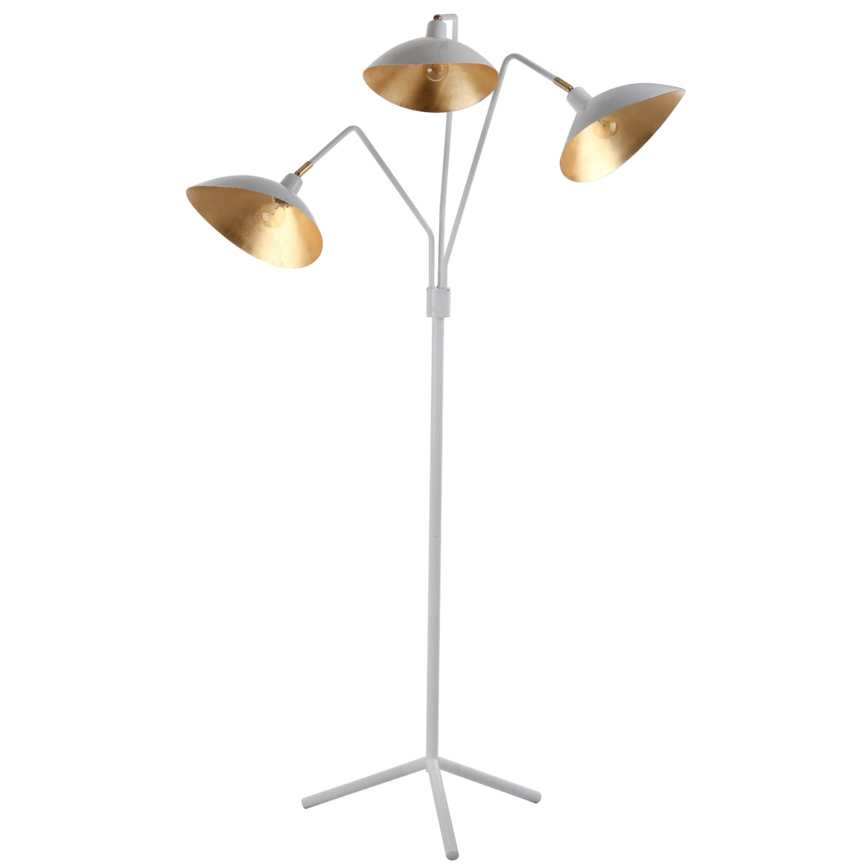 Iris Floor Lamp - LIT4361 - White/Gold - Safavieh
