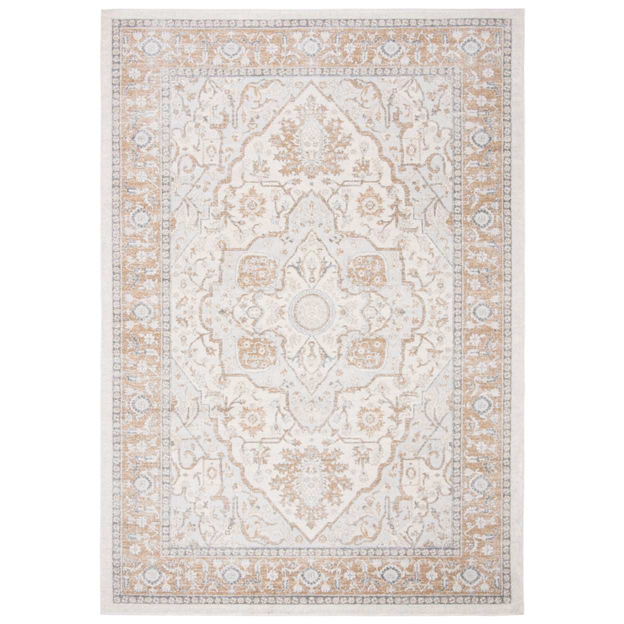SAFAVIEH Isabella Patrick Oriental Area Rug, Cream/Beige, 9' x 12'
