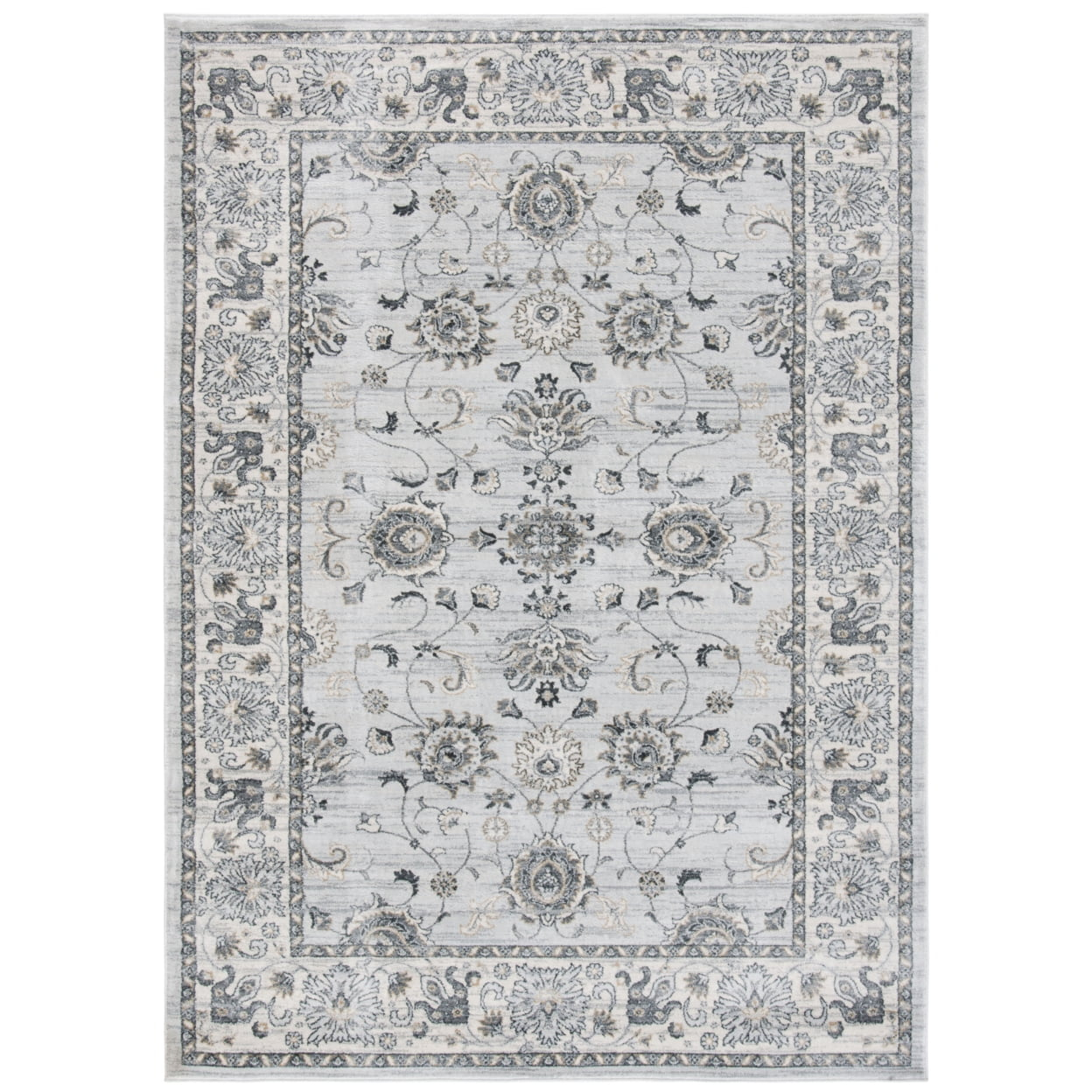 SAFAVIEH Isabella ISA940G Light Grey / Cream Rug