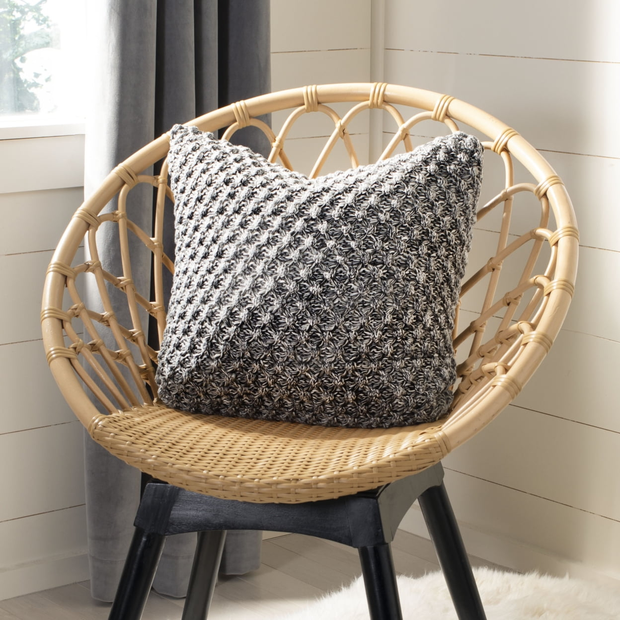 Safavieh Janan Cotton Reversible Throw Pillow