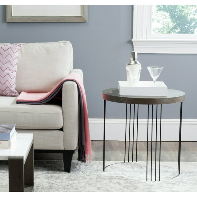Kelly End Table - Dark Brown - Safavieh.