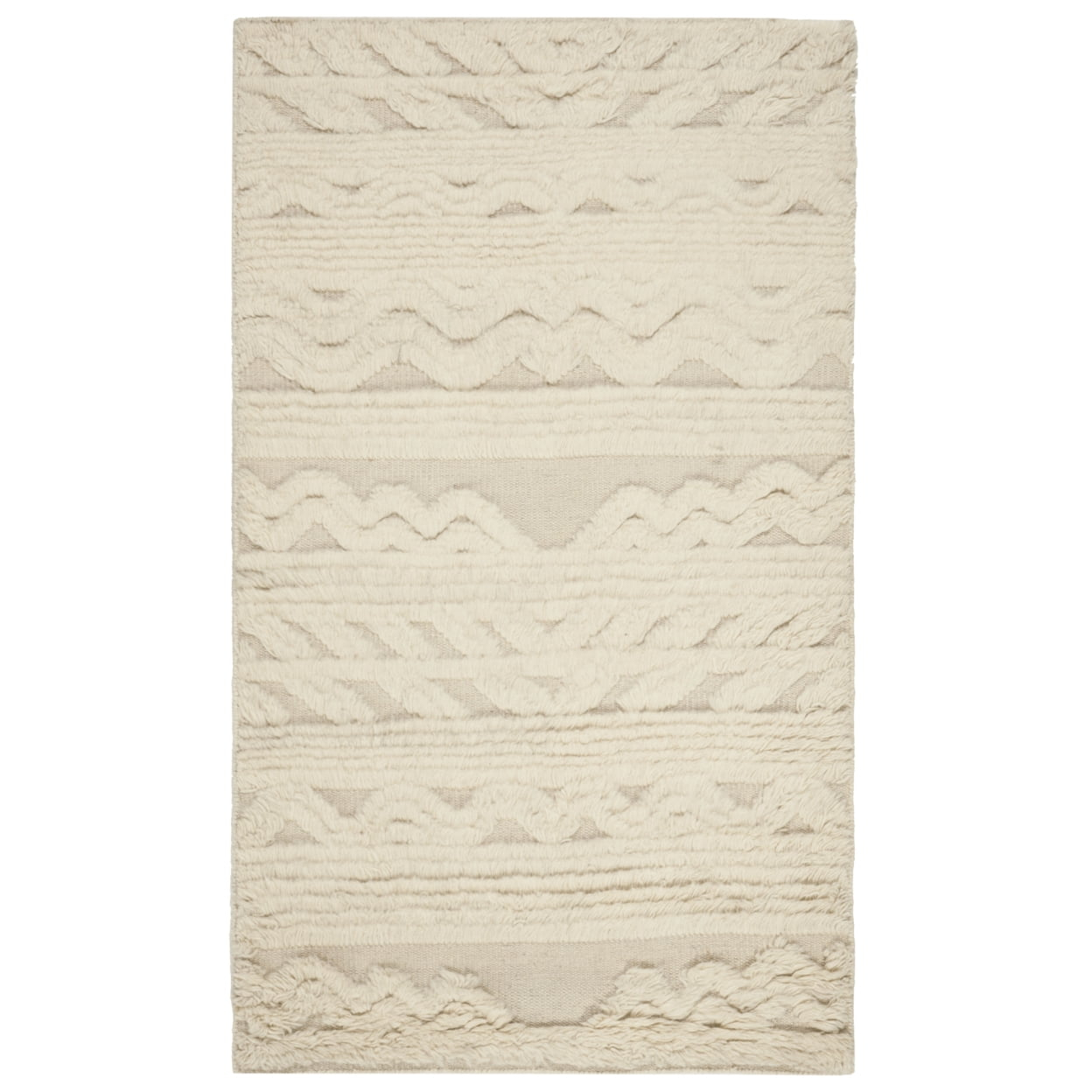 Kenya KNY816 Hand Knotted Accent Rug - Ivory - 2'x3' - Safavieh.