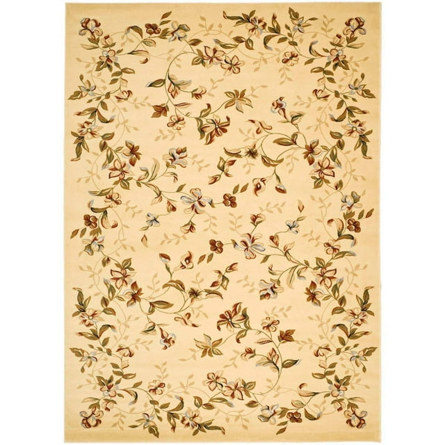 Lyndhurst LNH325 Power Loomed Area Rug - Beige - 5'3"x7'6" - Safavieh.