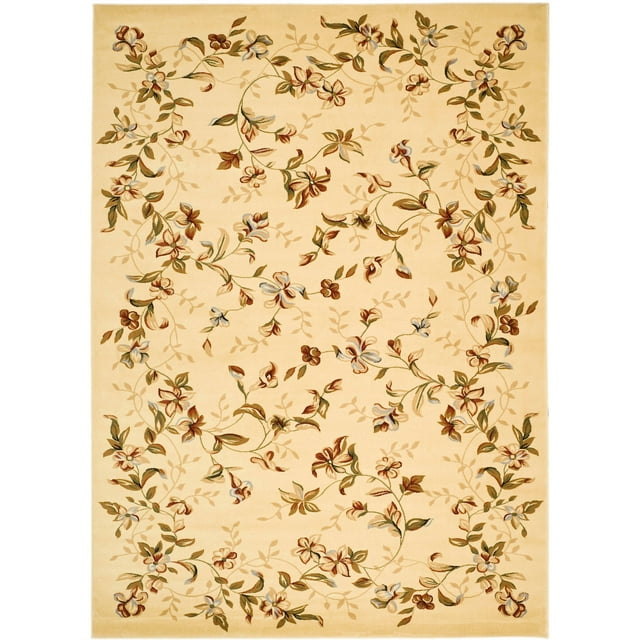 SAFAVIEH Lyndhurst Camilla Floral Runner Rug, Beige, 2'3" x 14'
