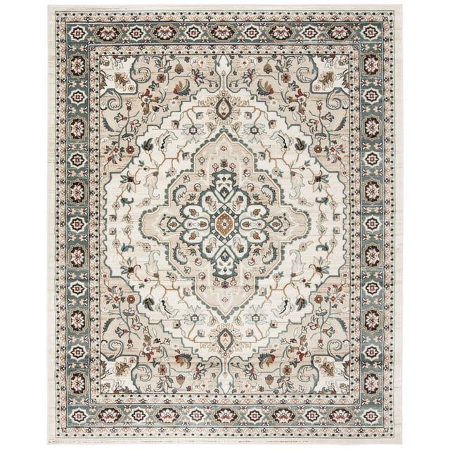 SAFAVIEH Lyndhurst Idella Floral Area Rug, Cream/Beige, 10' x 14'
