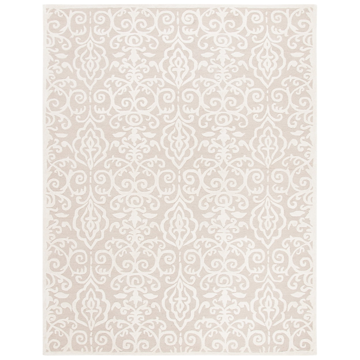 SAFAVIEH Martha Stewart Marais Geometric Damask Area Rug, Fledgling, 8' x 10'