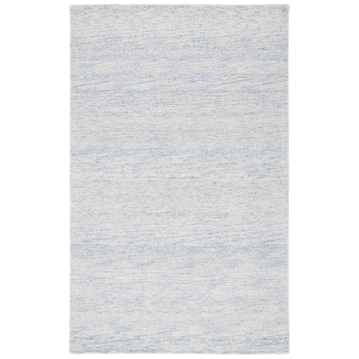 SAFAVIEH Metro Jocin Distressed Area Rug, Blue/Ivory, 6' x 6' Square