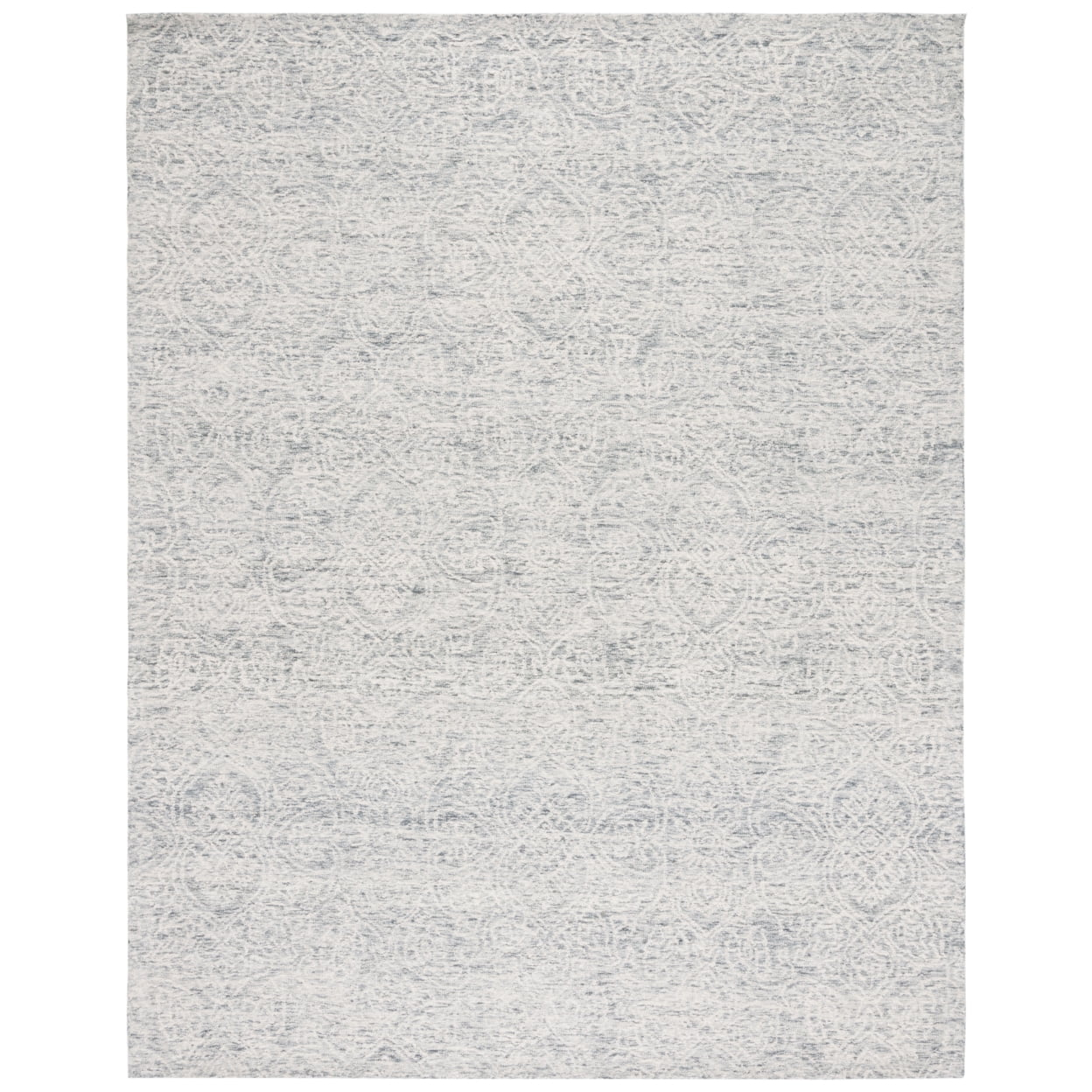 SAFAVIEH Metro Aditi Medallion Area Rug, Dark Grey/Ivory, 10' x 14'
