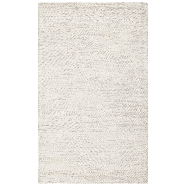SAFAVIEH Metro Patricia Distressed Area Rug, Natural/Ivory, 2' x 3'