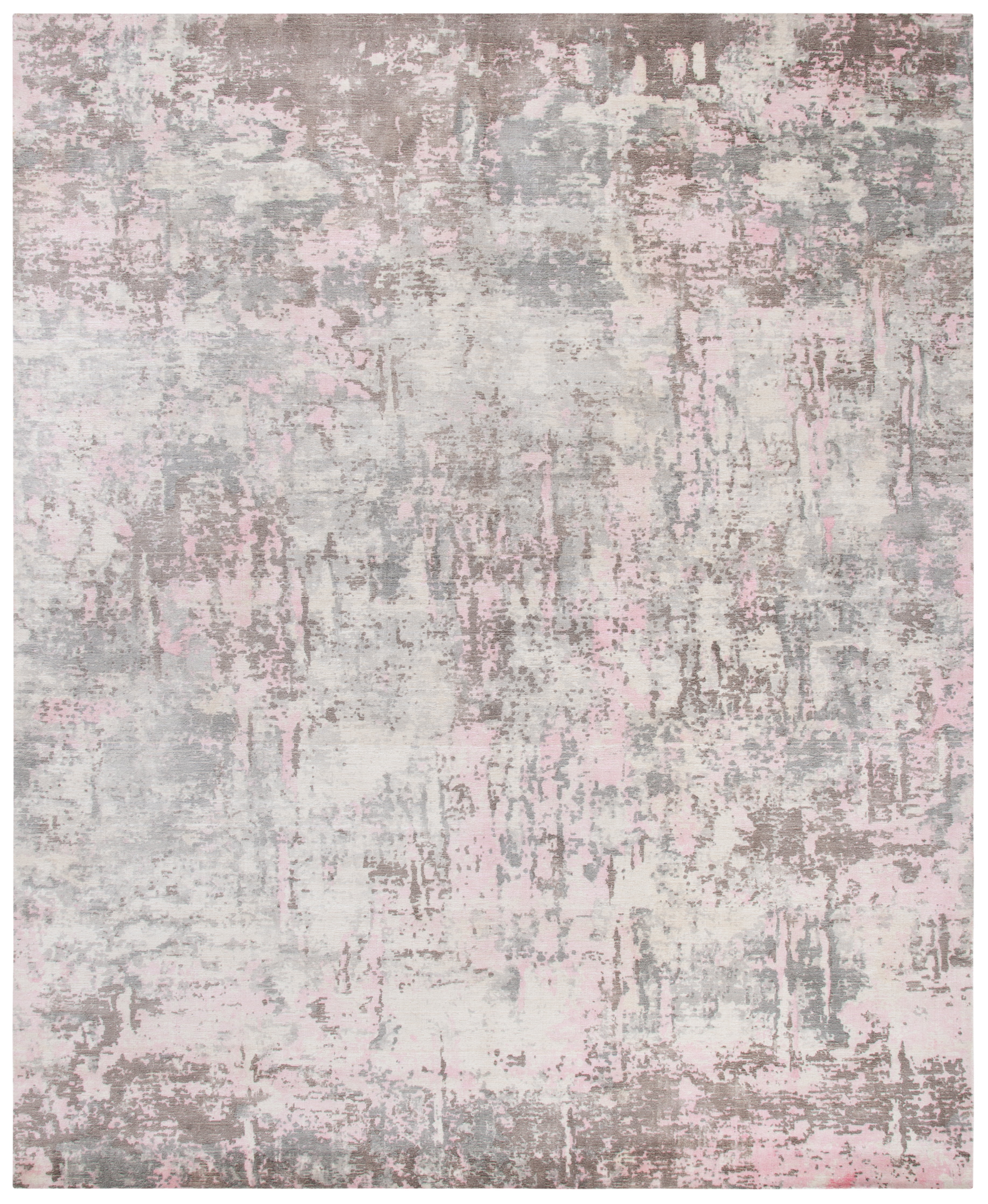 SAFAVIEH Mirage Natalee Abstract Area Rug, Pink/Grey, 6' x 9'