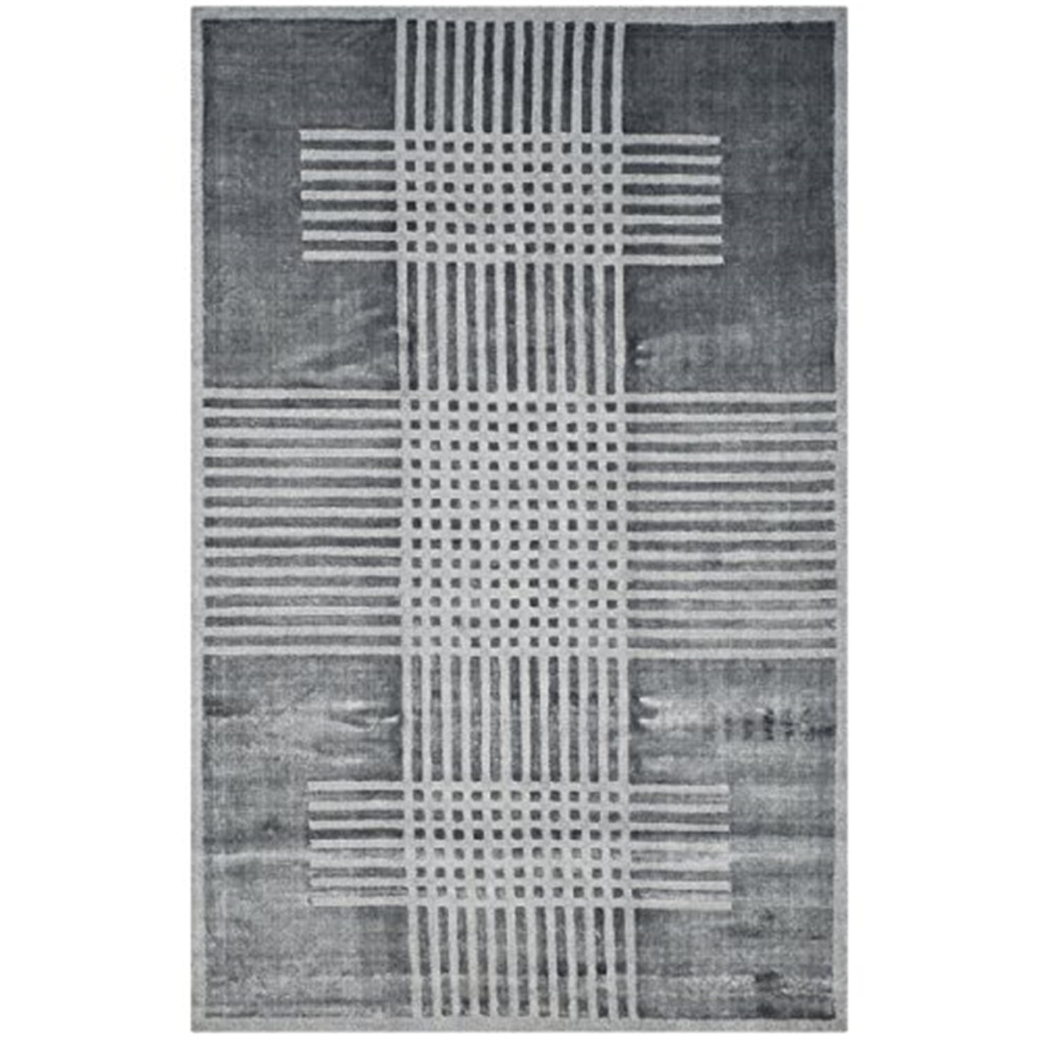 SAFAVIEH Mirage Spencer Geometric Area Rug, Dark Grey, 8' x 10'