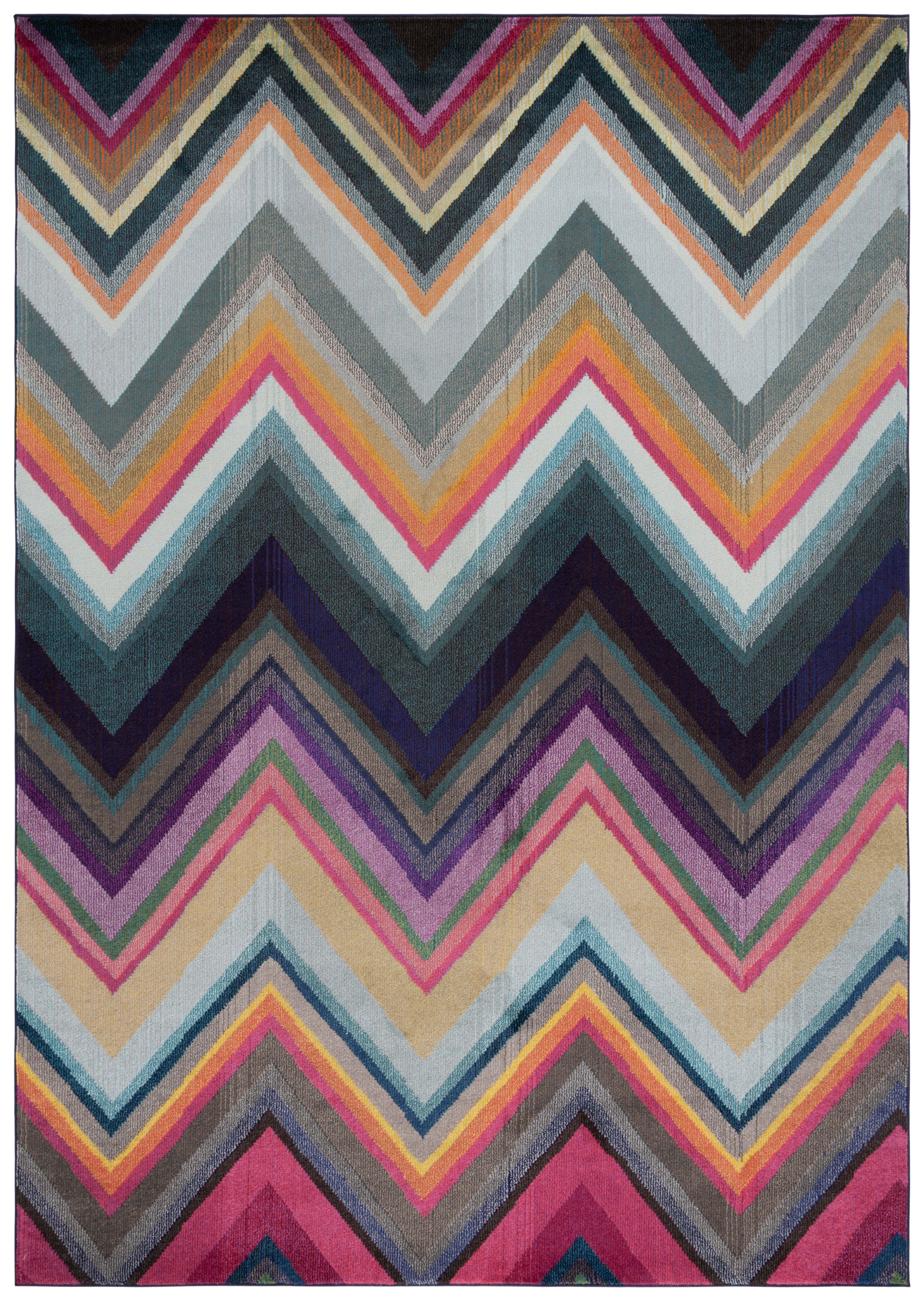 SAFAVIEH Monaco Breana Chevron Area Rug, Multi, 9' x 12'
