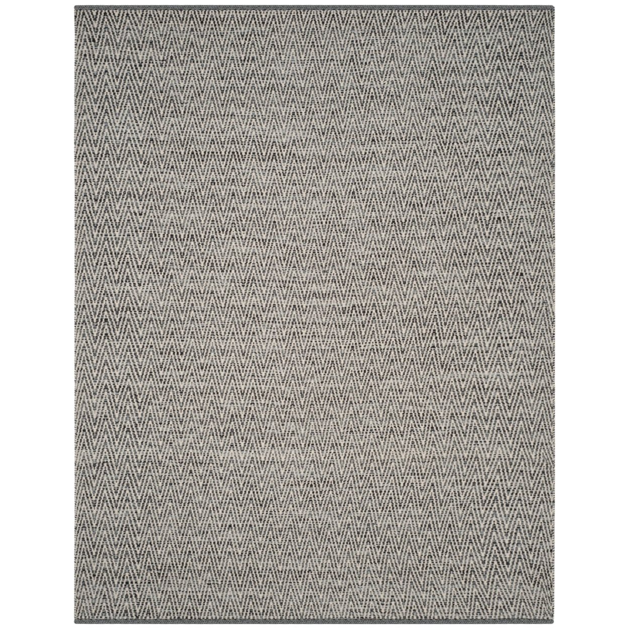 Montauk MTK411 Hand Woven Indoor Accent Rug - Ivory/Dark Grey - 3'x5' - Safavieh.