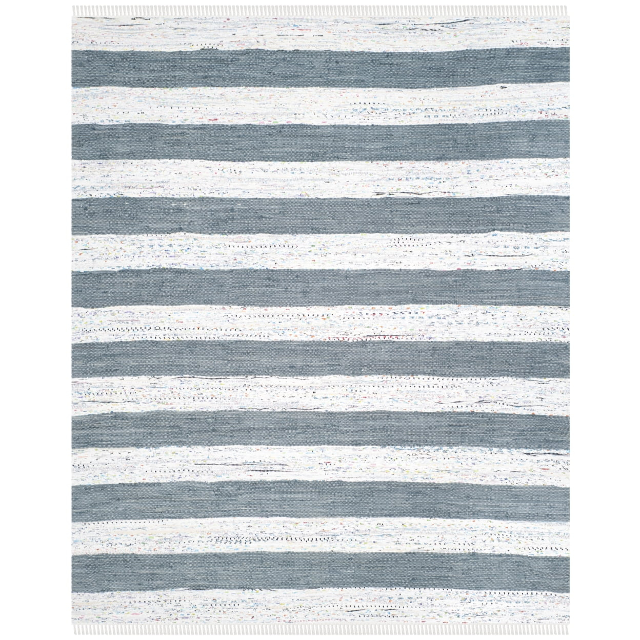 Montauk MTK720 Hand Woven Indoor Area Rug - Ivory/Grey - 10'x14' - Safavieh.
