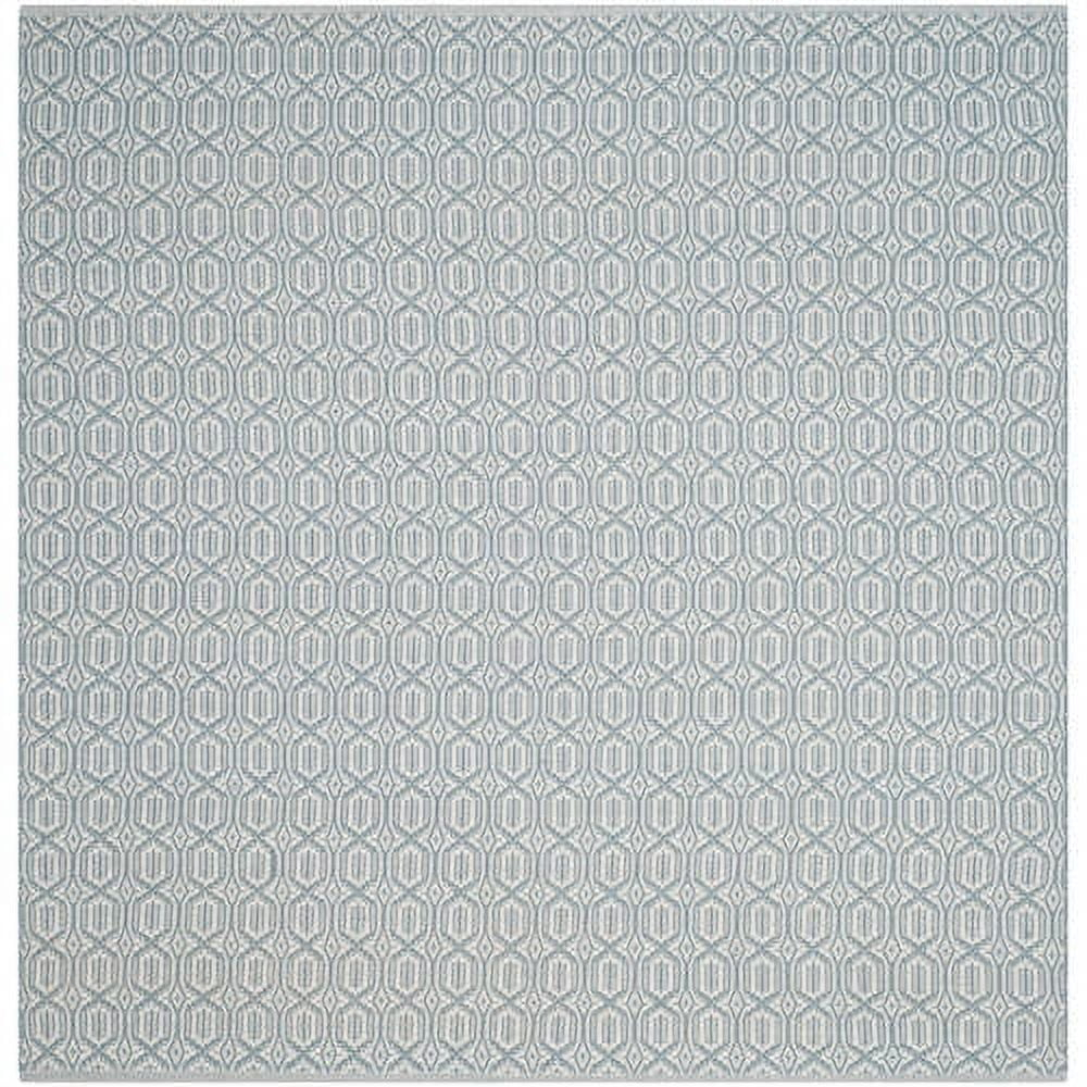 Montauk MTK333 Hand Woven Indoor Accent Rug - Ivory/Blue - 3'x5' - Safavieh.
