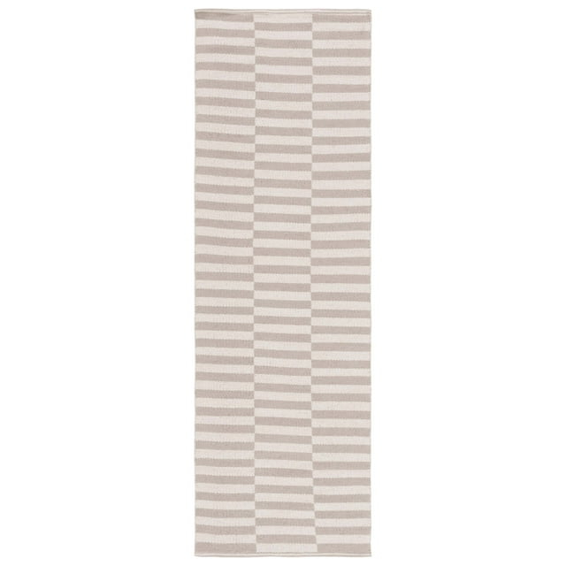 Montauk MTK715 Hand Woven Indoor Runner Rug - Ivory/Light Grey - 2'3"x9' - Safavieh