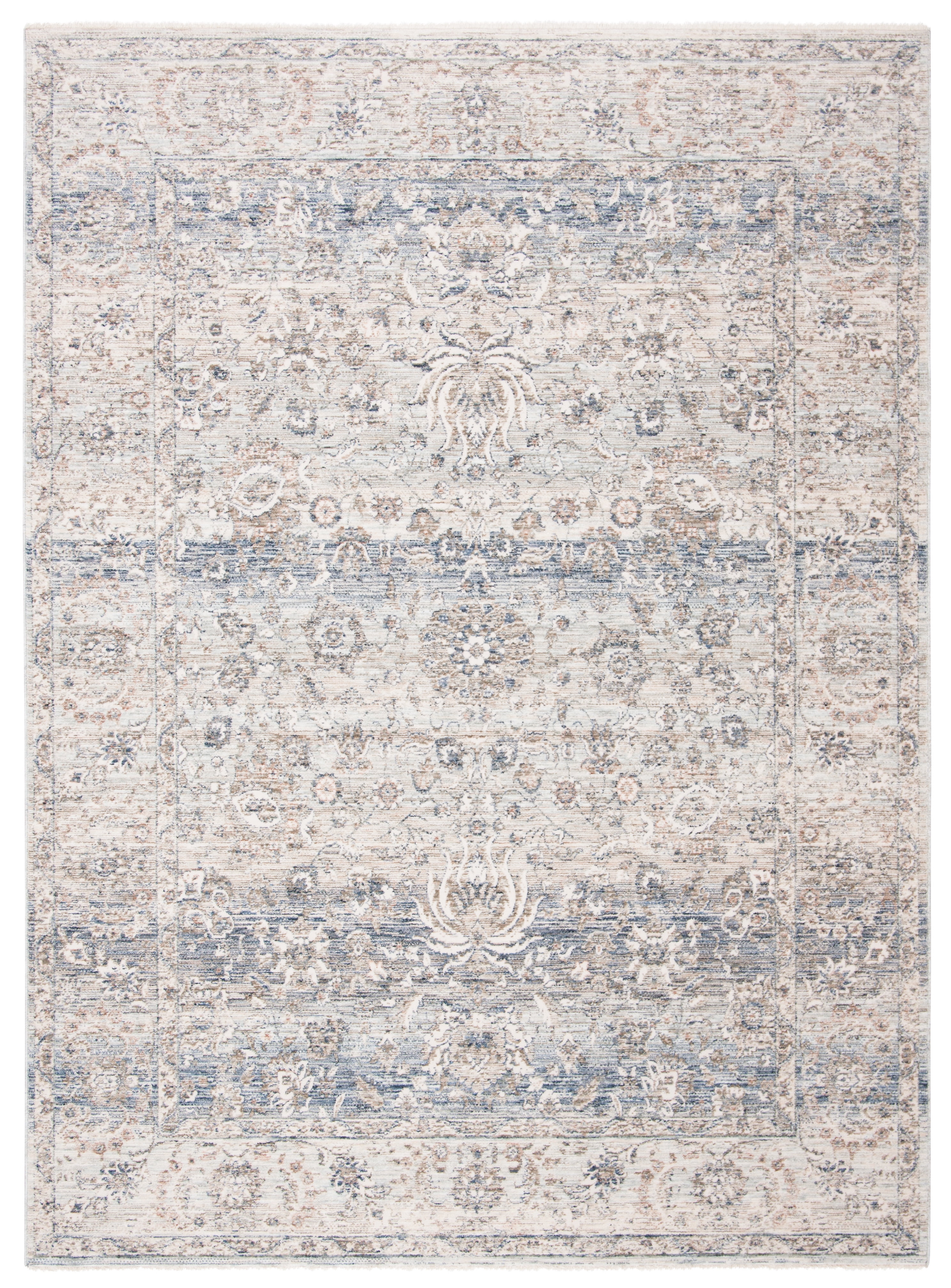 SAFAVIEH Moondust Alvine Oriental Area Rug, Beige/Grey, 5'3" x 7'7"