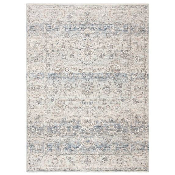 SAFAVIEH Moondust Alvine Oriental Area Rug, Beige/Grey, 5'3" x 7'7"