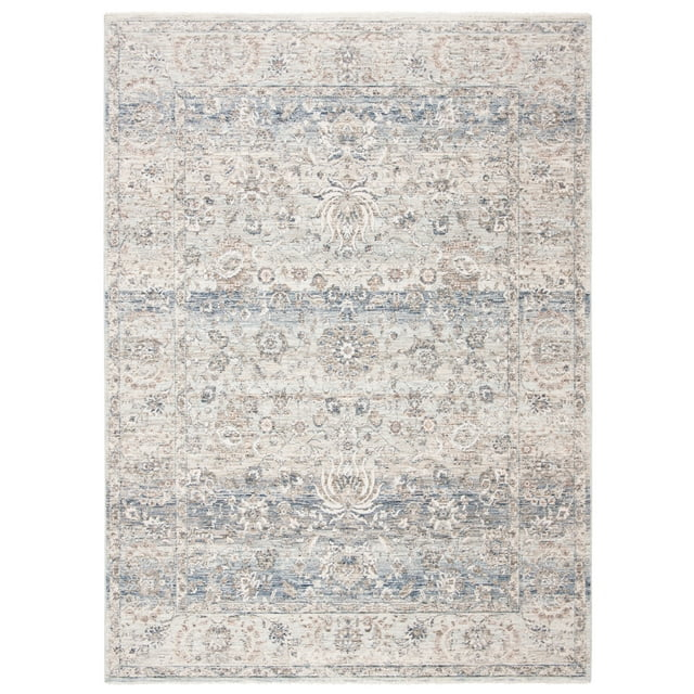 SAFAVIEH Moondust Alvine Oriental Area Rug, Beige/Grey, 5'3" x 7'7"
