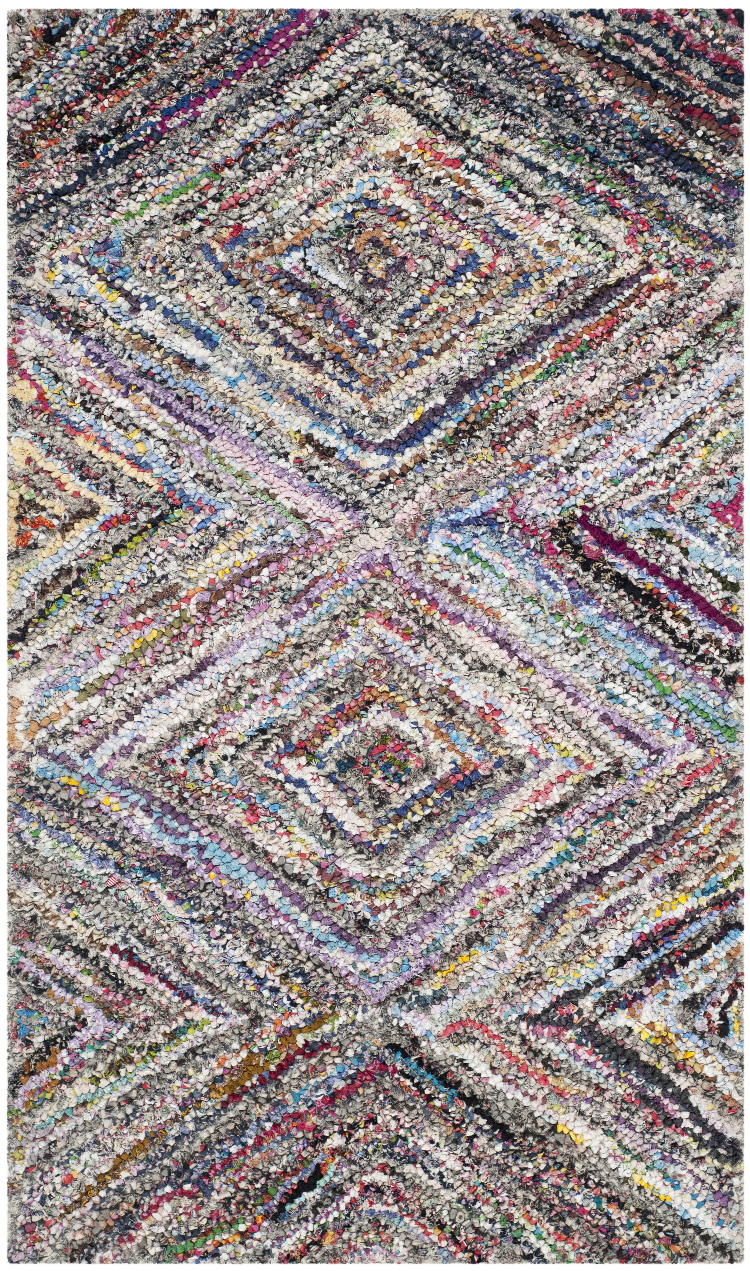 Nantucket NAN314 Hand Tufted Accent Rug - Multi - 2'3"x4' - Safavieh.
