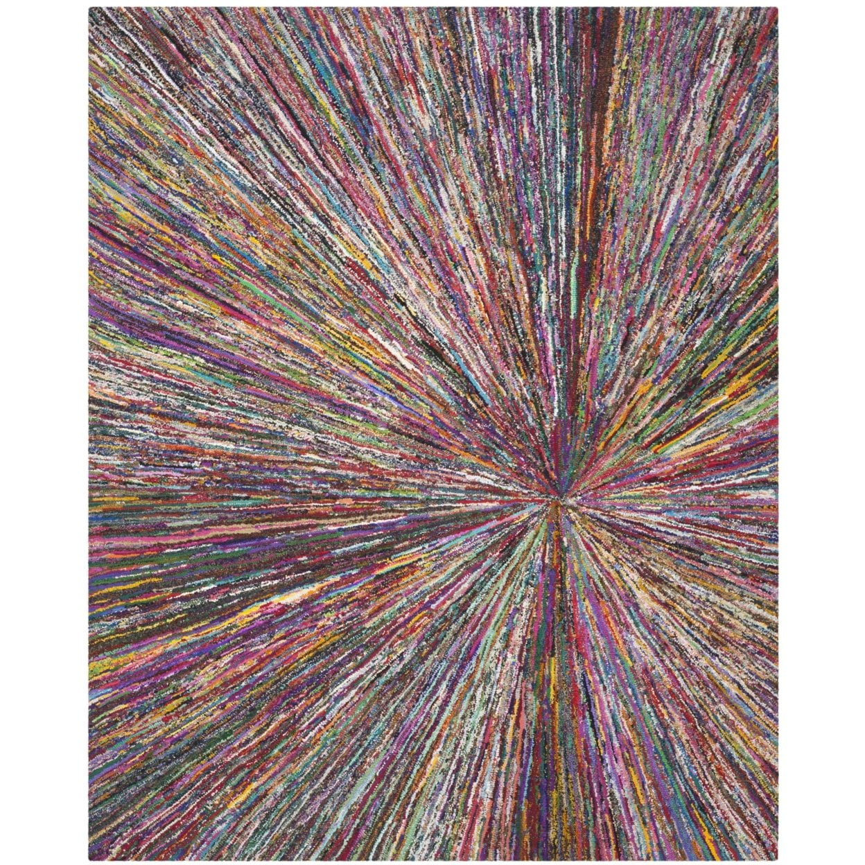 Nantucket NAN319 Hand Tufted Indoor Area Rug - Multi - 9'x12' - Safavieh