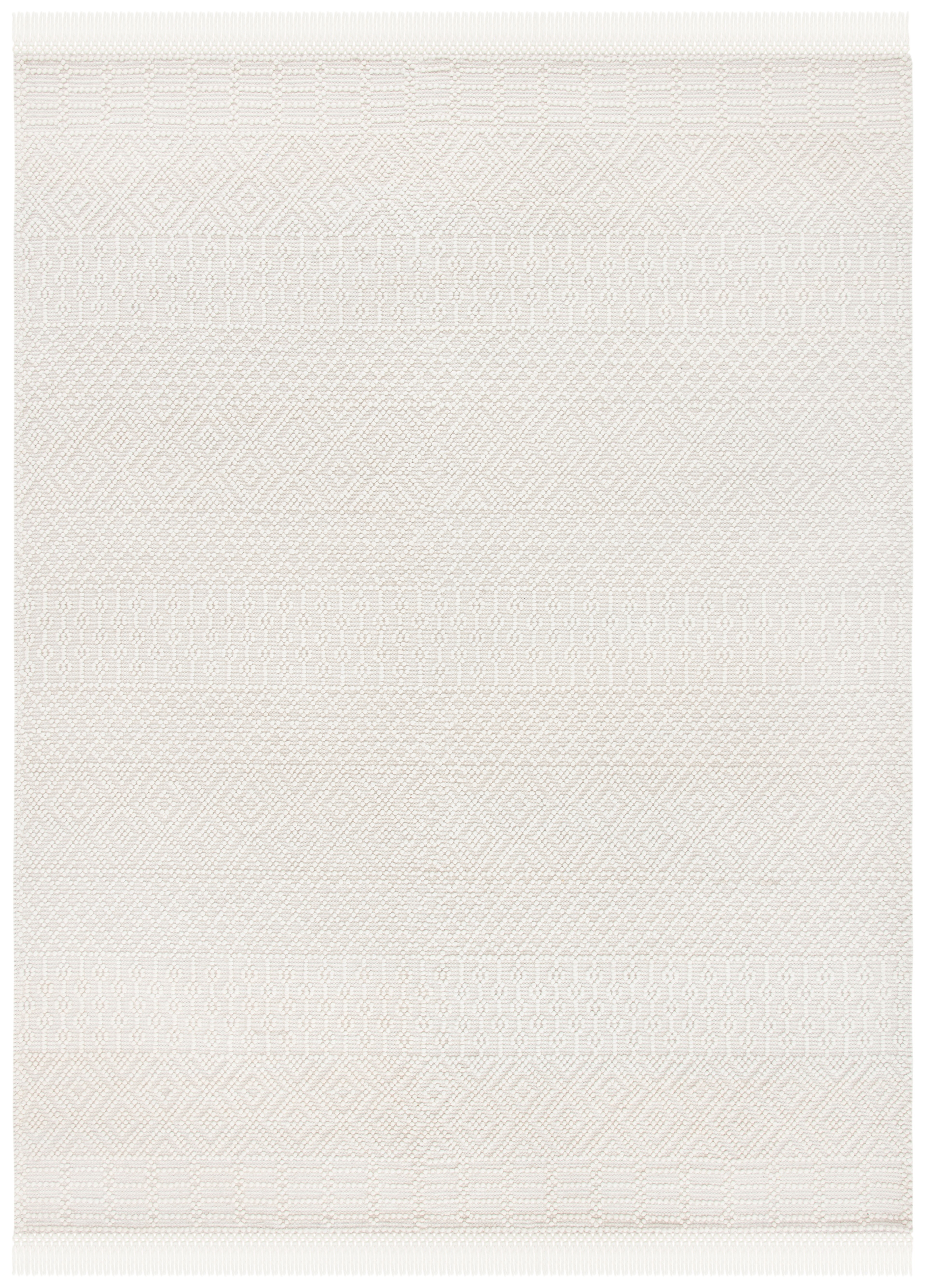 SAFAVIEH Natura Cordelia Southwestern Wool Area Rug, Ivory, 10' x 14'