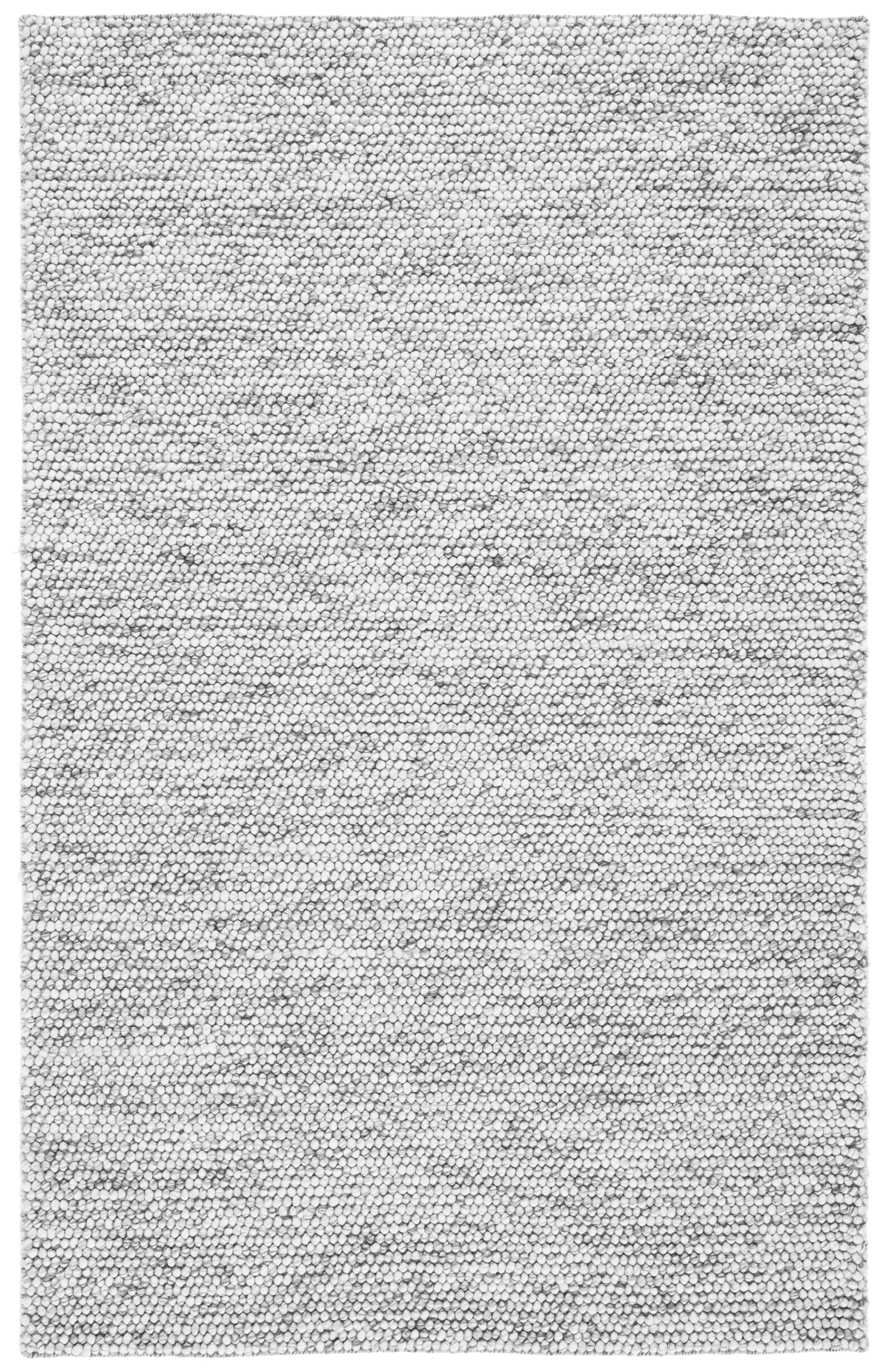 SAFAVIEH Natura Feride Geometric Area Rug, Light Grey/Ivory, 6' x 8'