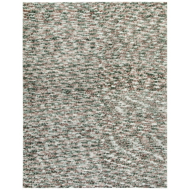 SAFAVIEH Natura Shelby Overdyed Braided Polyester Area Rug, Brown/Ivory, 8' x 10'