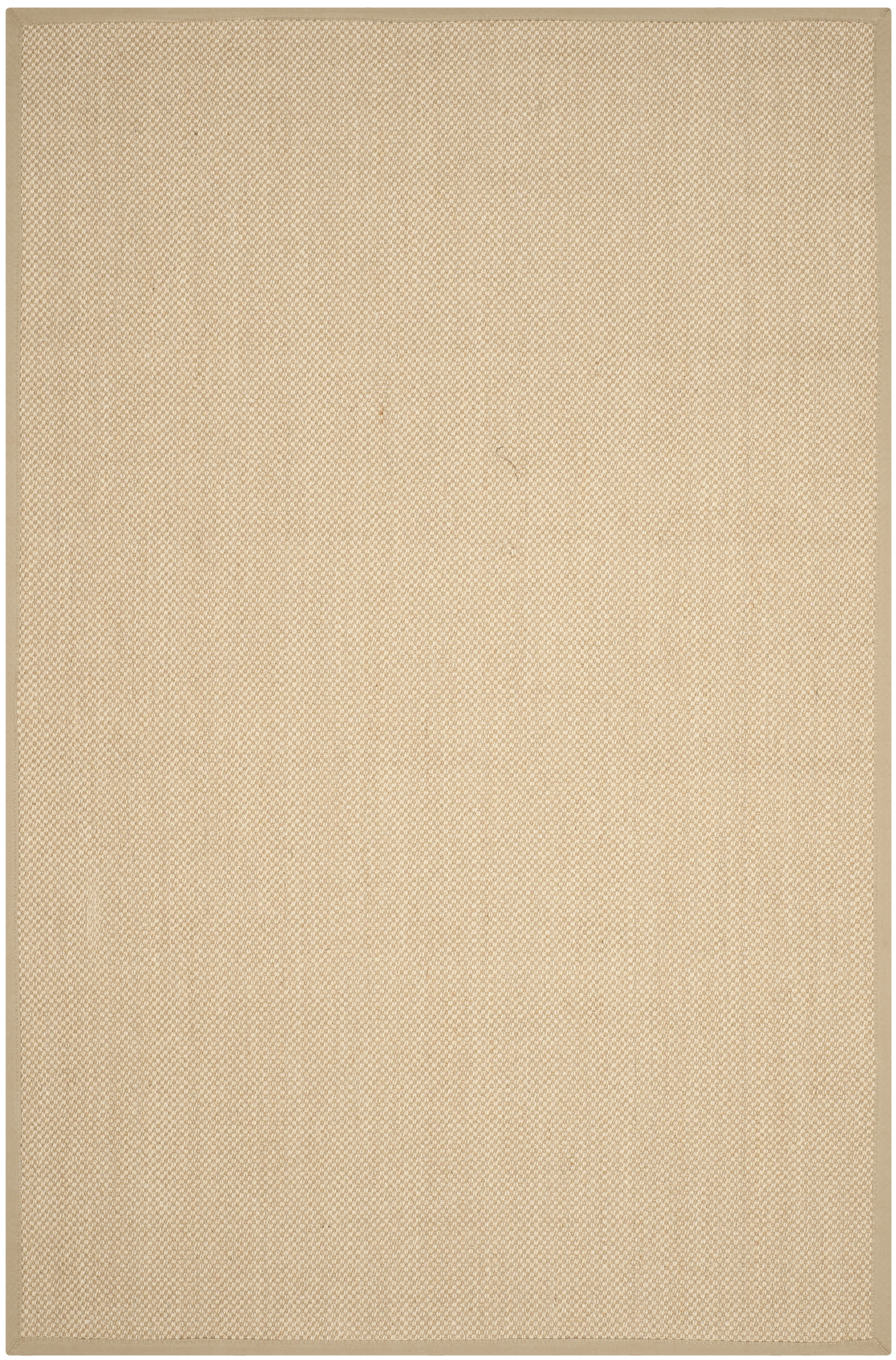 SAFAVIEH Natural Fiber Jovana Solid Area Rug, Maize/Linen, 6' x 8'